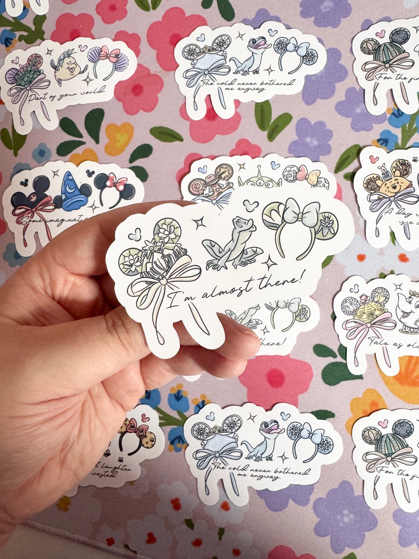 Almost There! Magical Vinyl Sticker