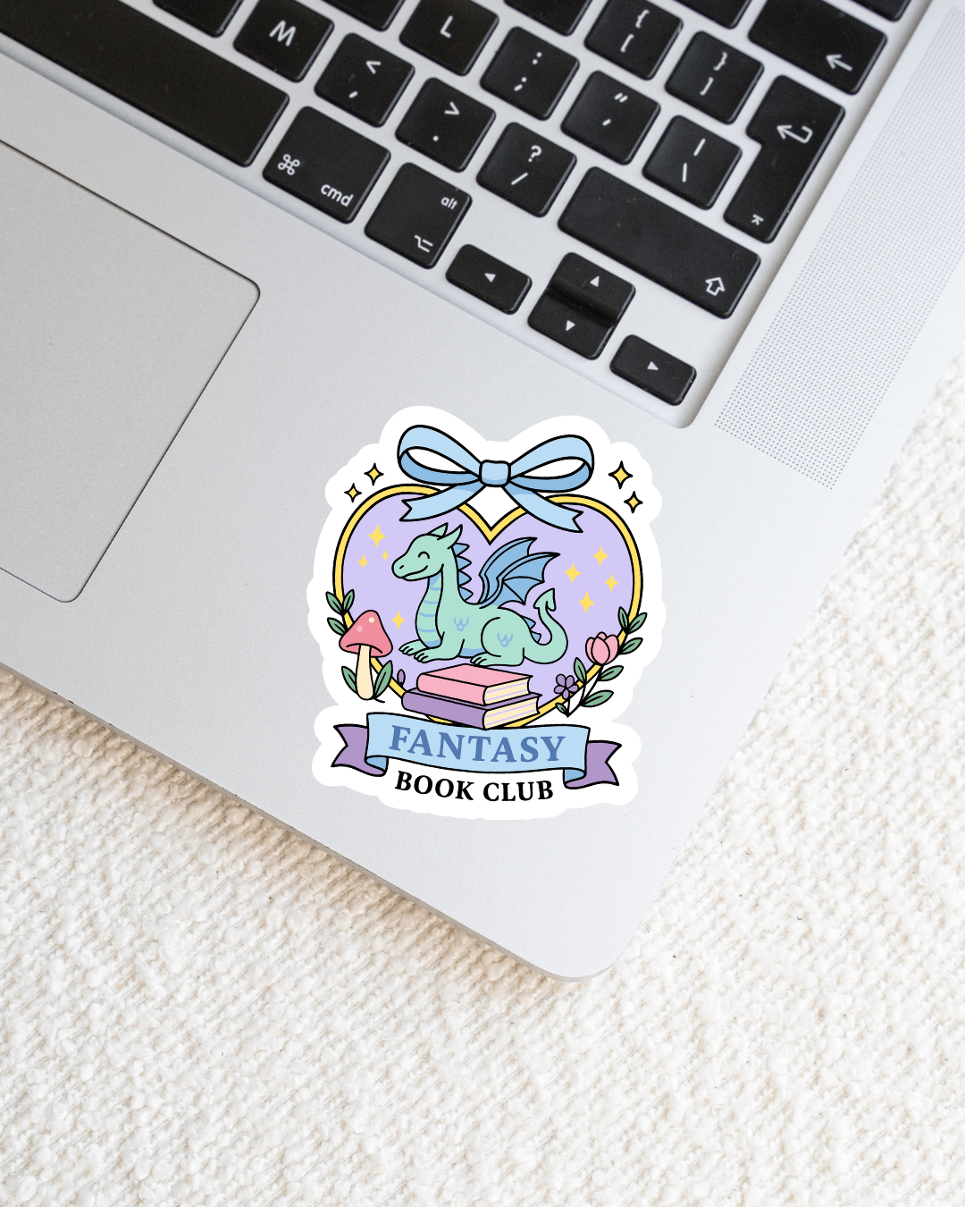 Fantasy Book Club Vinyl Sticker