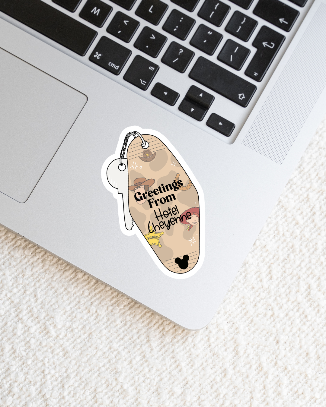 Greetings From Magical Land Hotel Vinyl Stickers