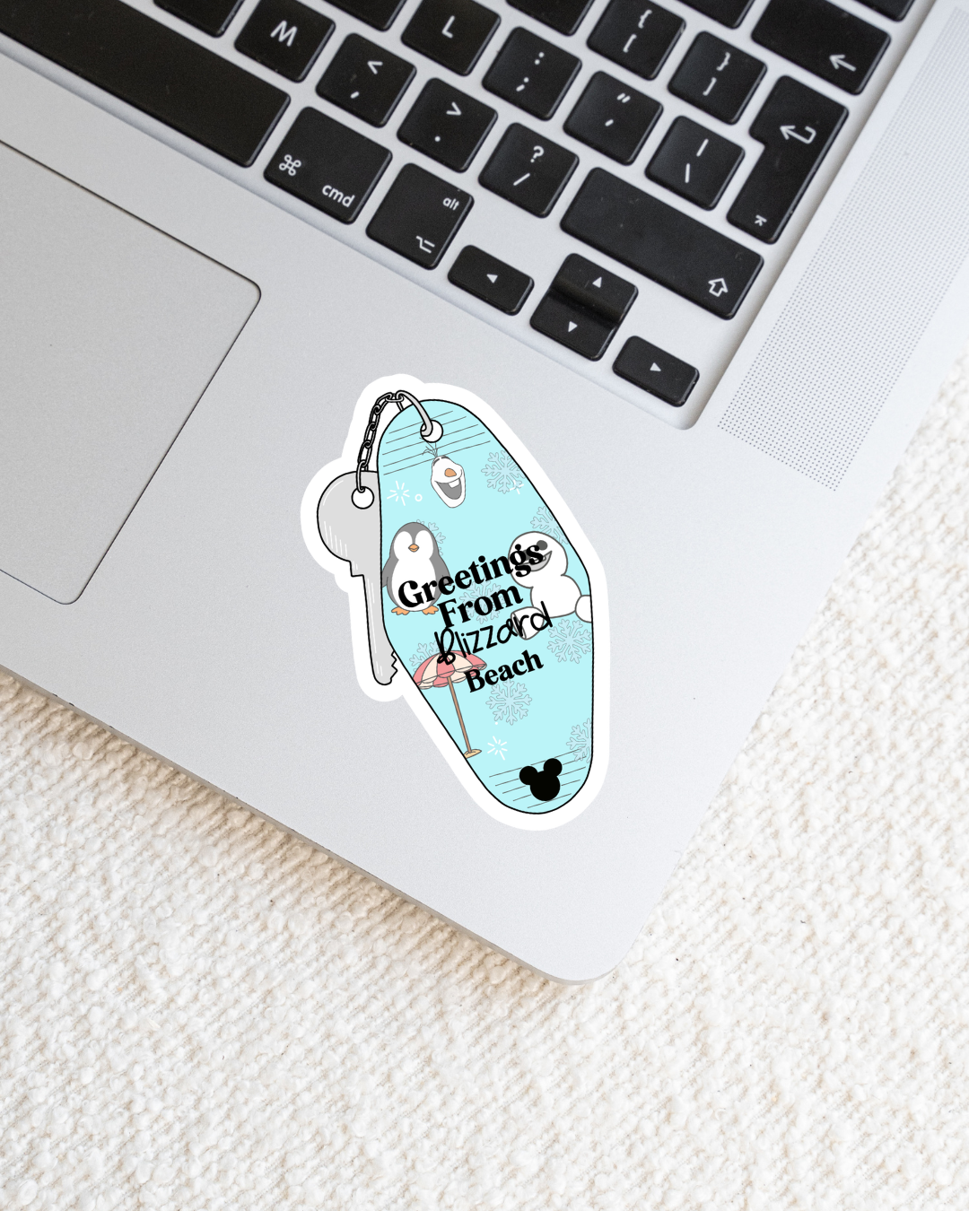 Greetings From Magical Parks Vinyl Stickers