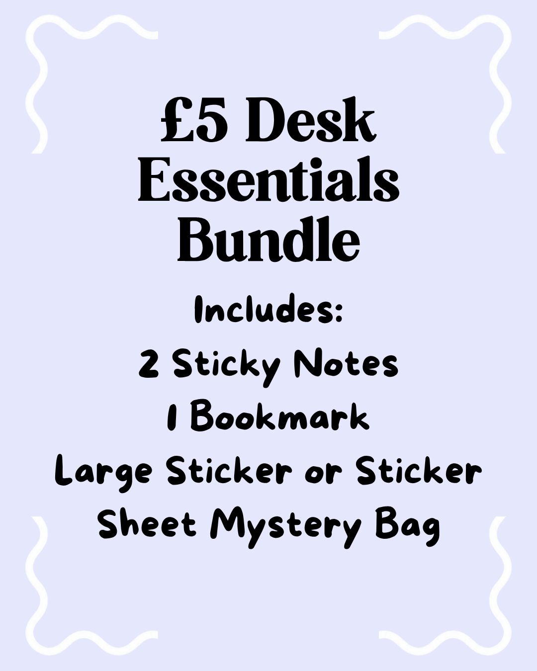 £5 Stationery Mystery Bundle