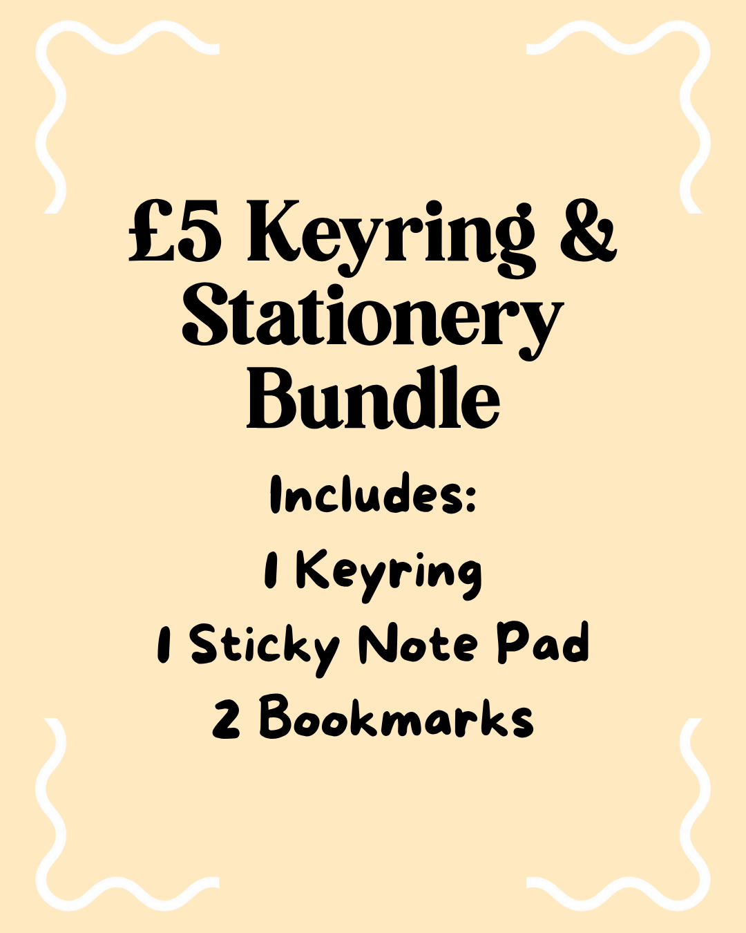 £5 Keyring & Stationery Mystery Bundle