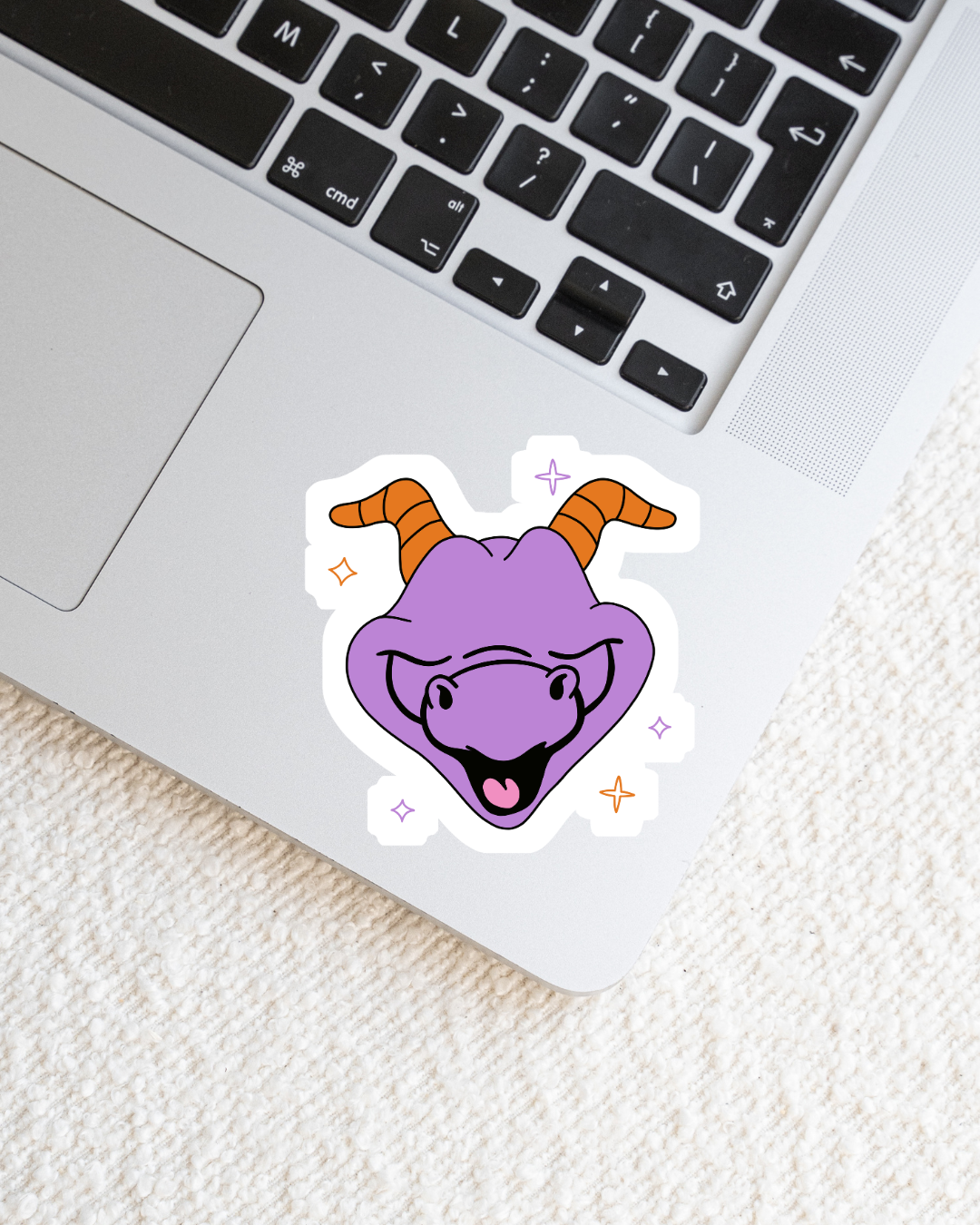 Imagination Dragon Big Face Vinyl Sticker