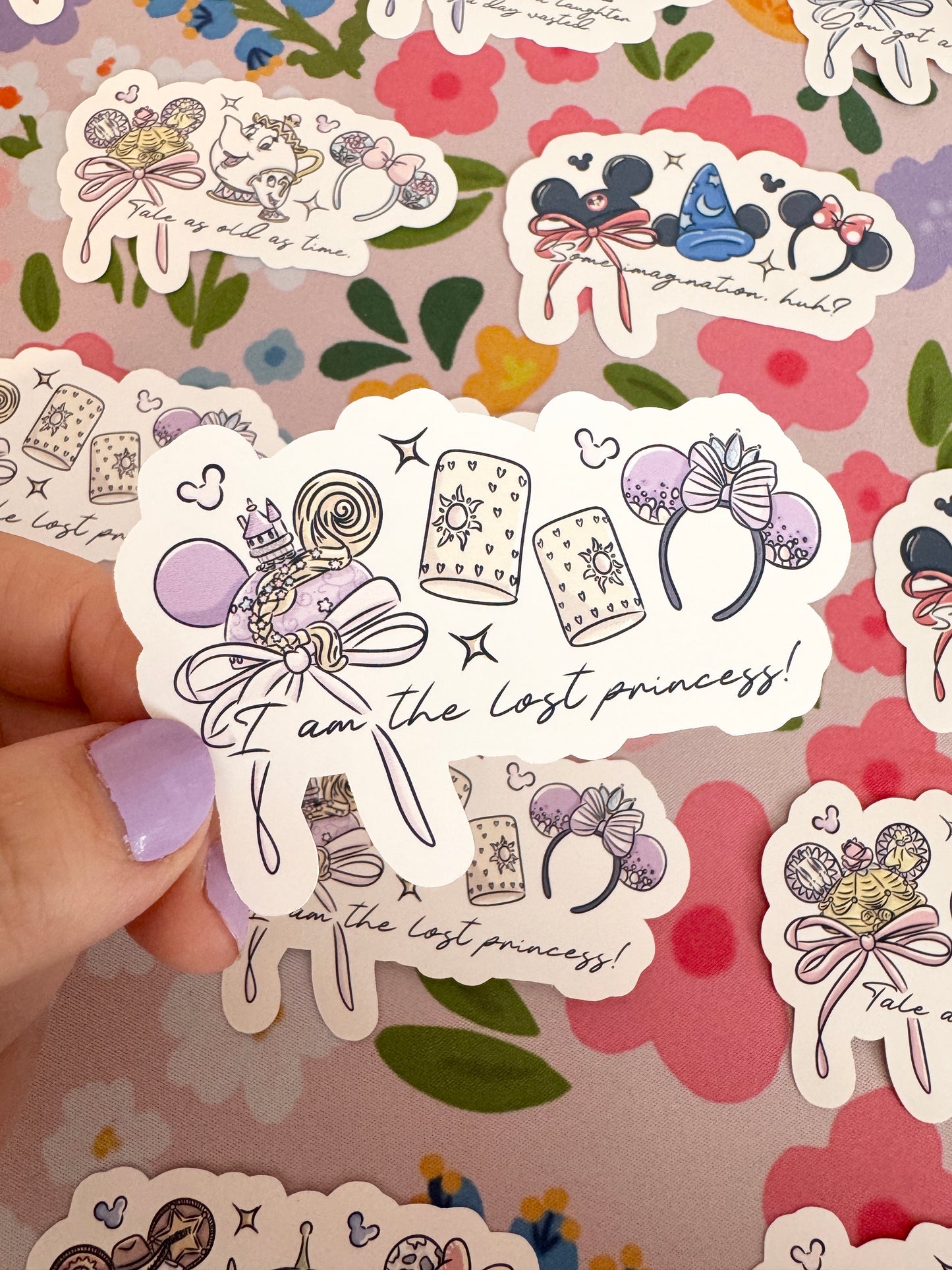 Lost Princess Magical Vinyl Sticker