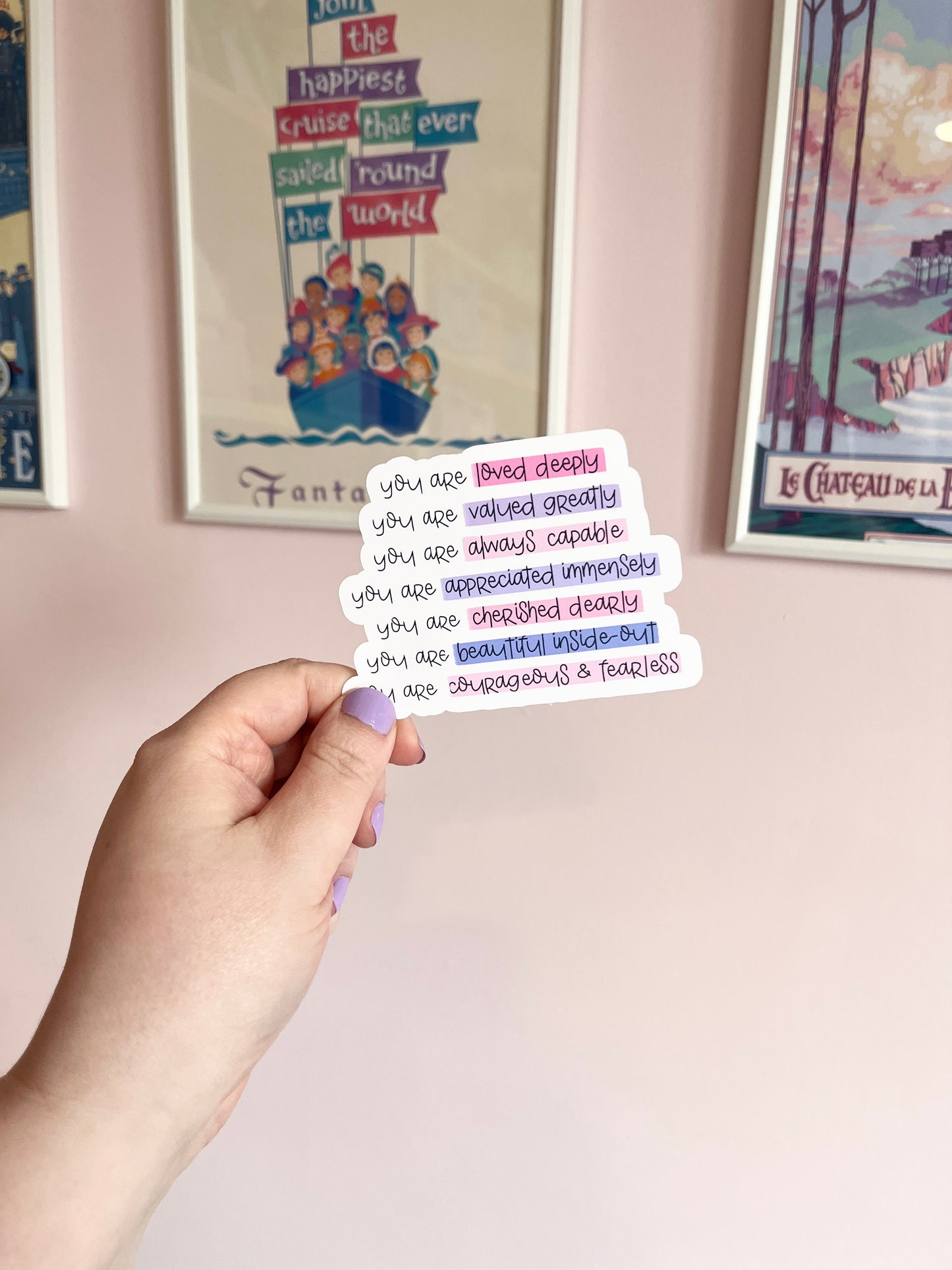 'You Are...' Motivational Vinyl Sticker