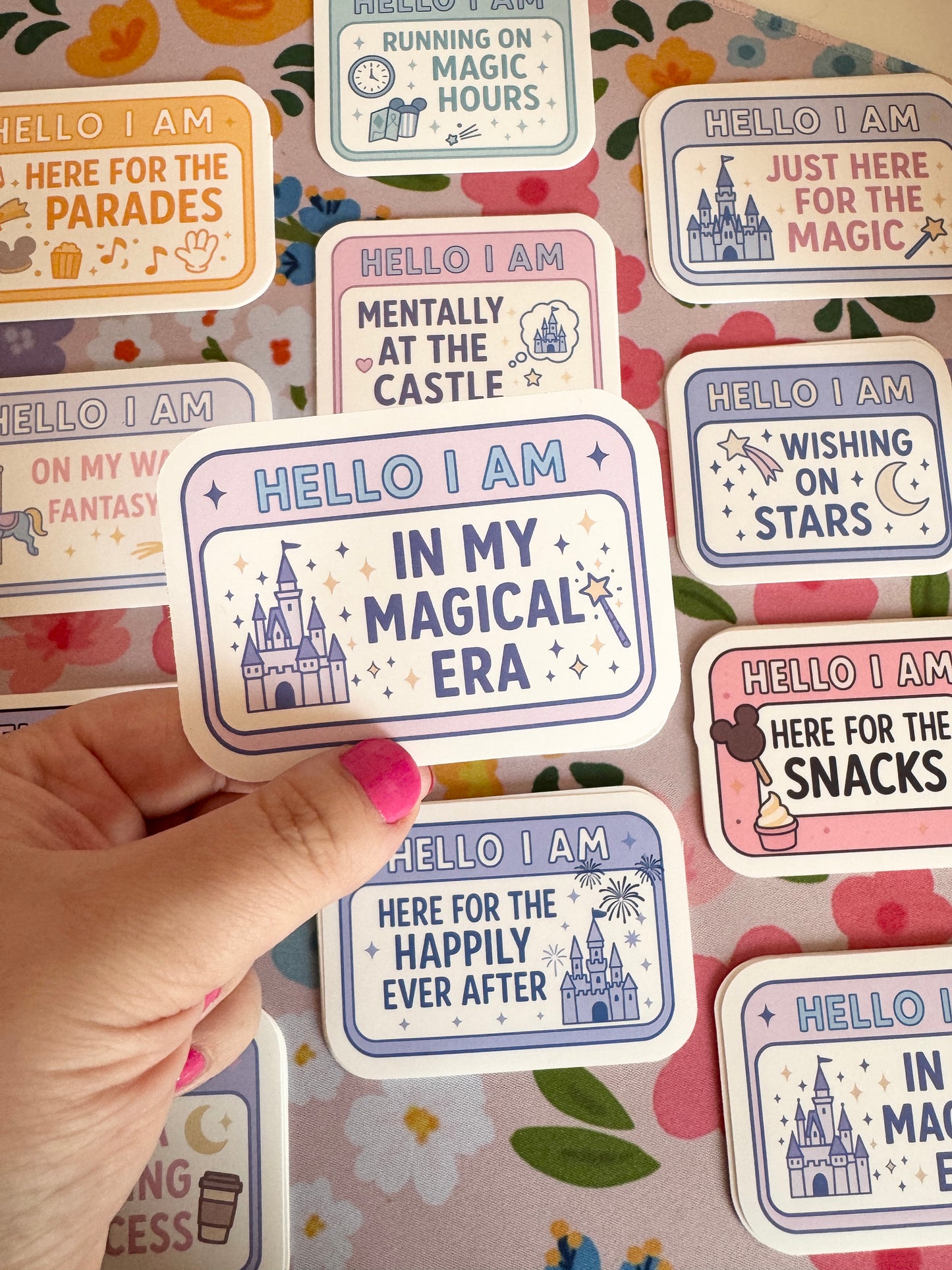 Hello I Am In My Magical Era Vinyl Sticker