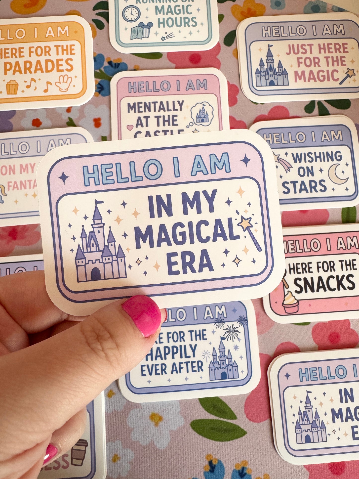 Hello I Am In My Magical Era Vinyl Sticker