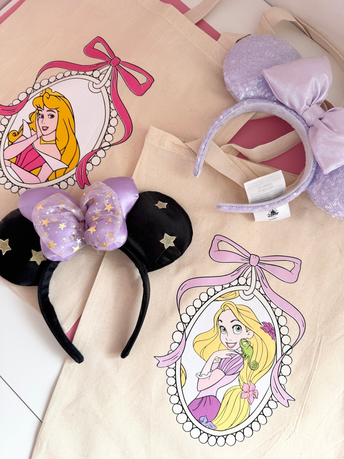 Sleeping Princess Tote Bag