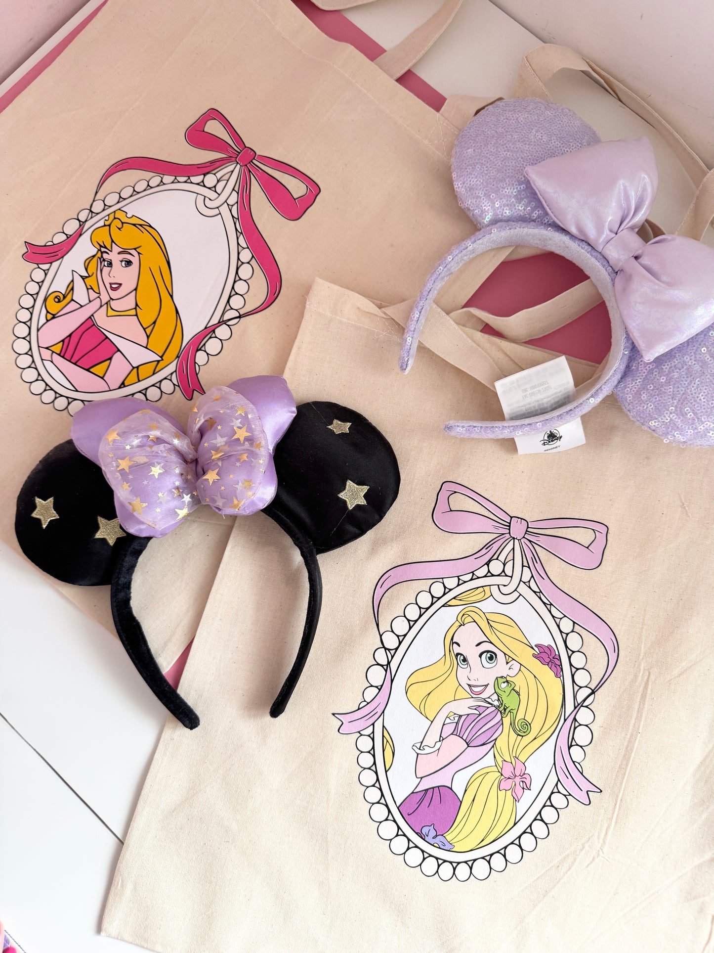 Sleeping Princess Tote Bag
