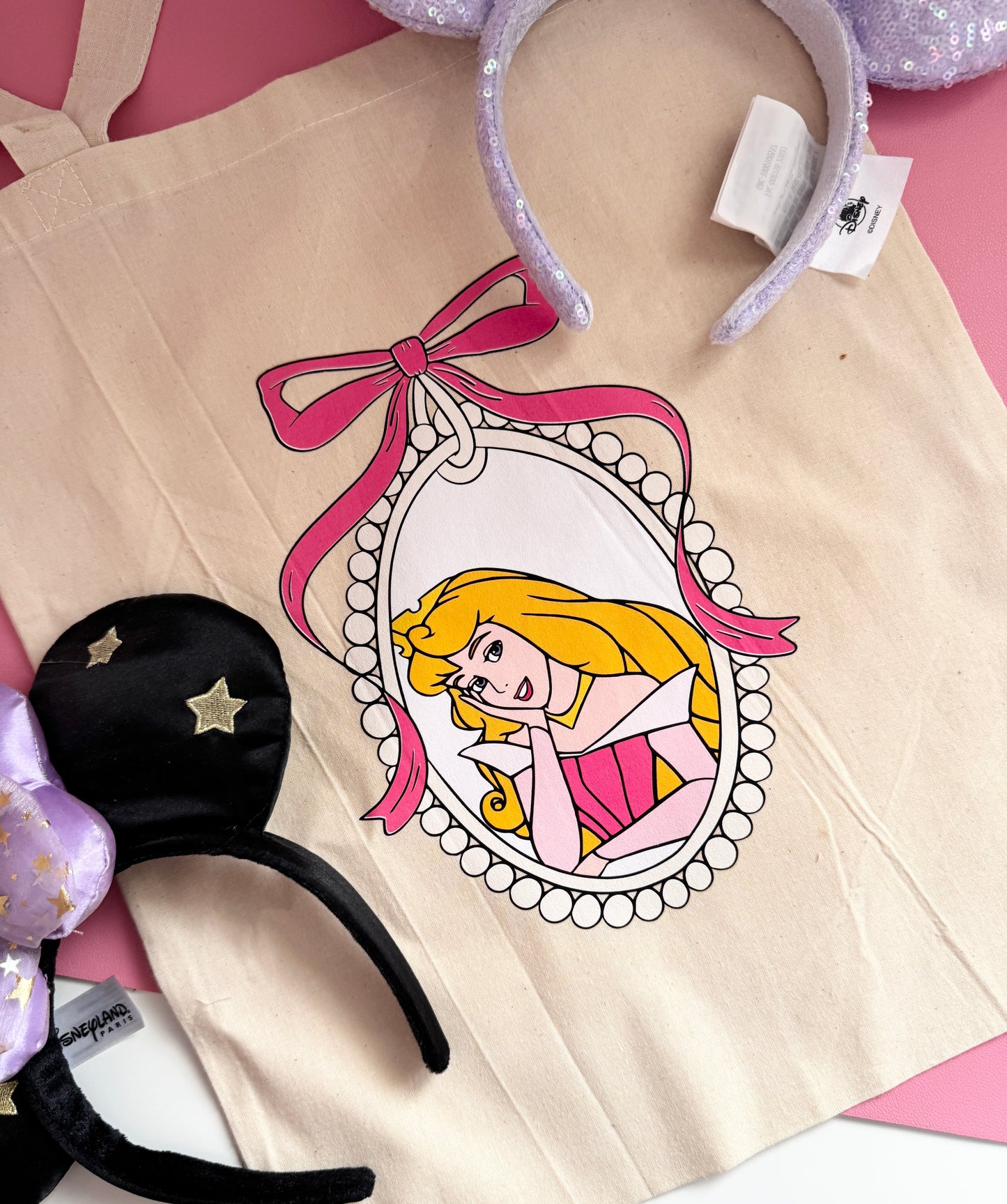 Sleeping Princess Tote Bag