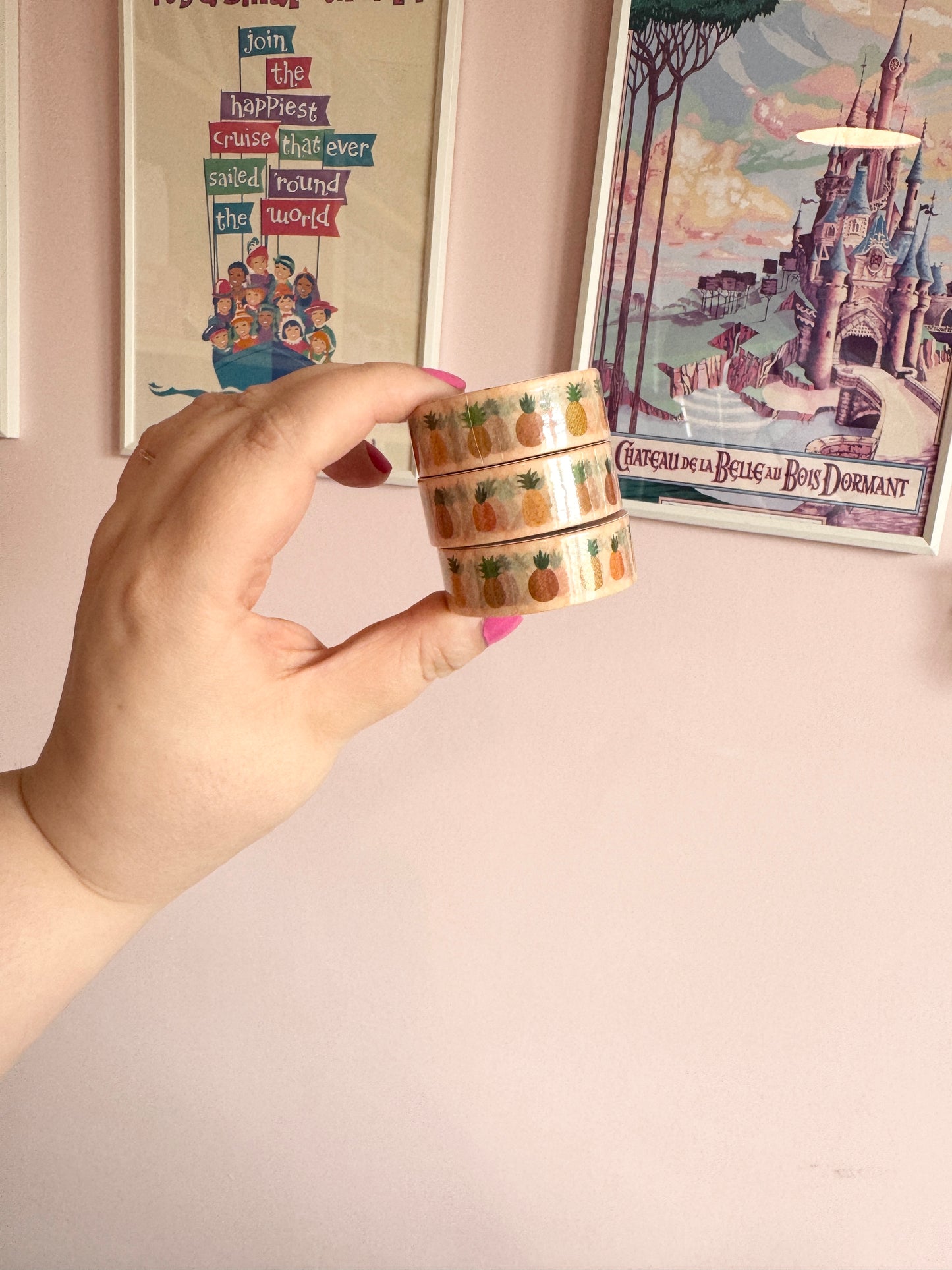 15mm Pineapples Washi Tape