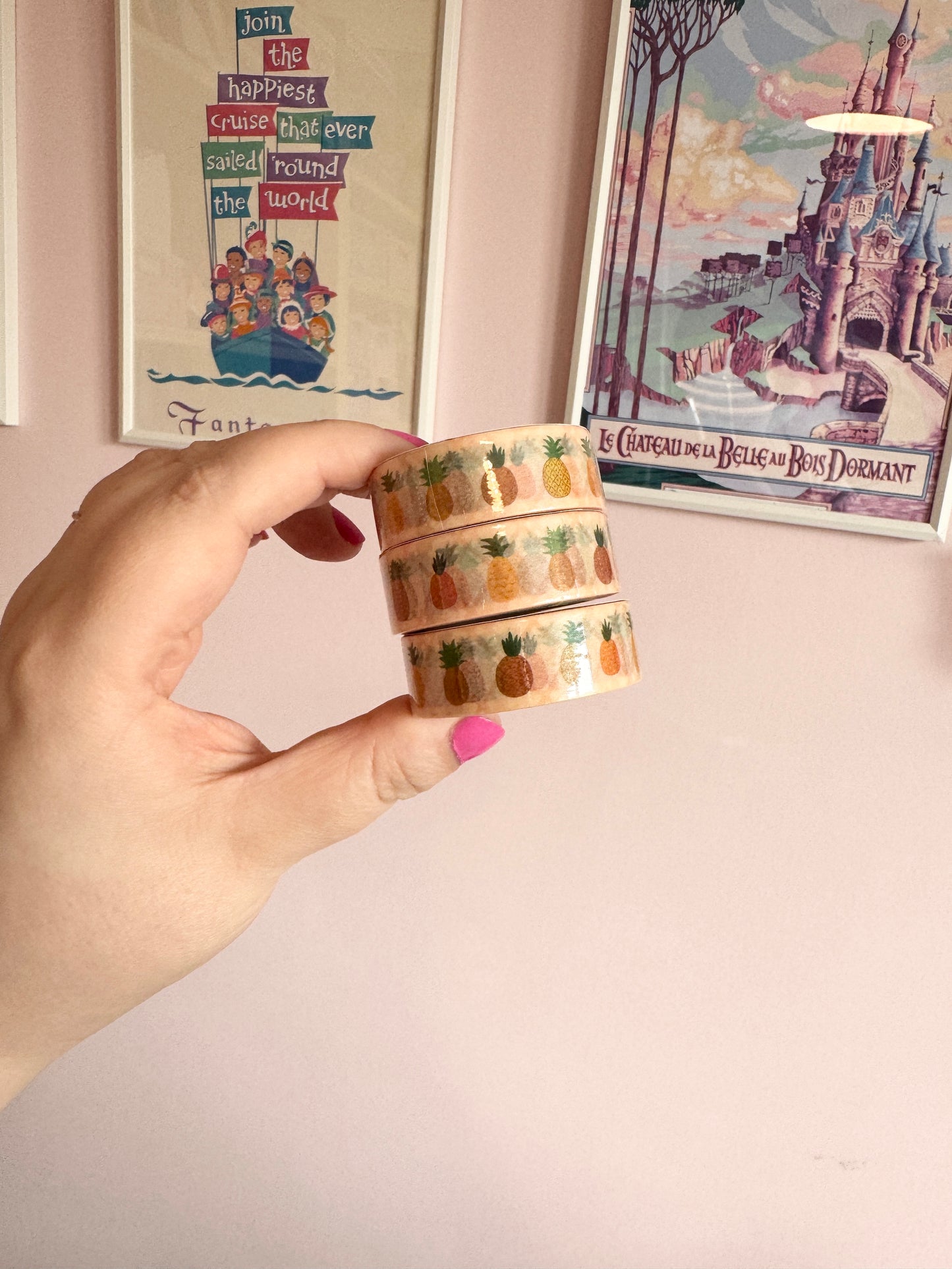 15mm Pineapples Washi Tape