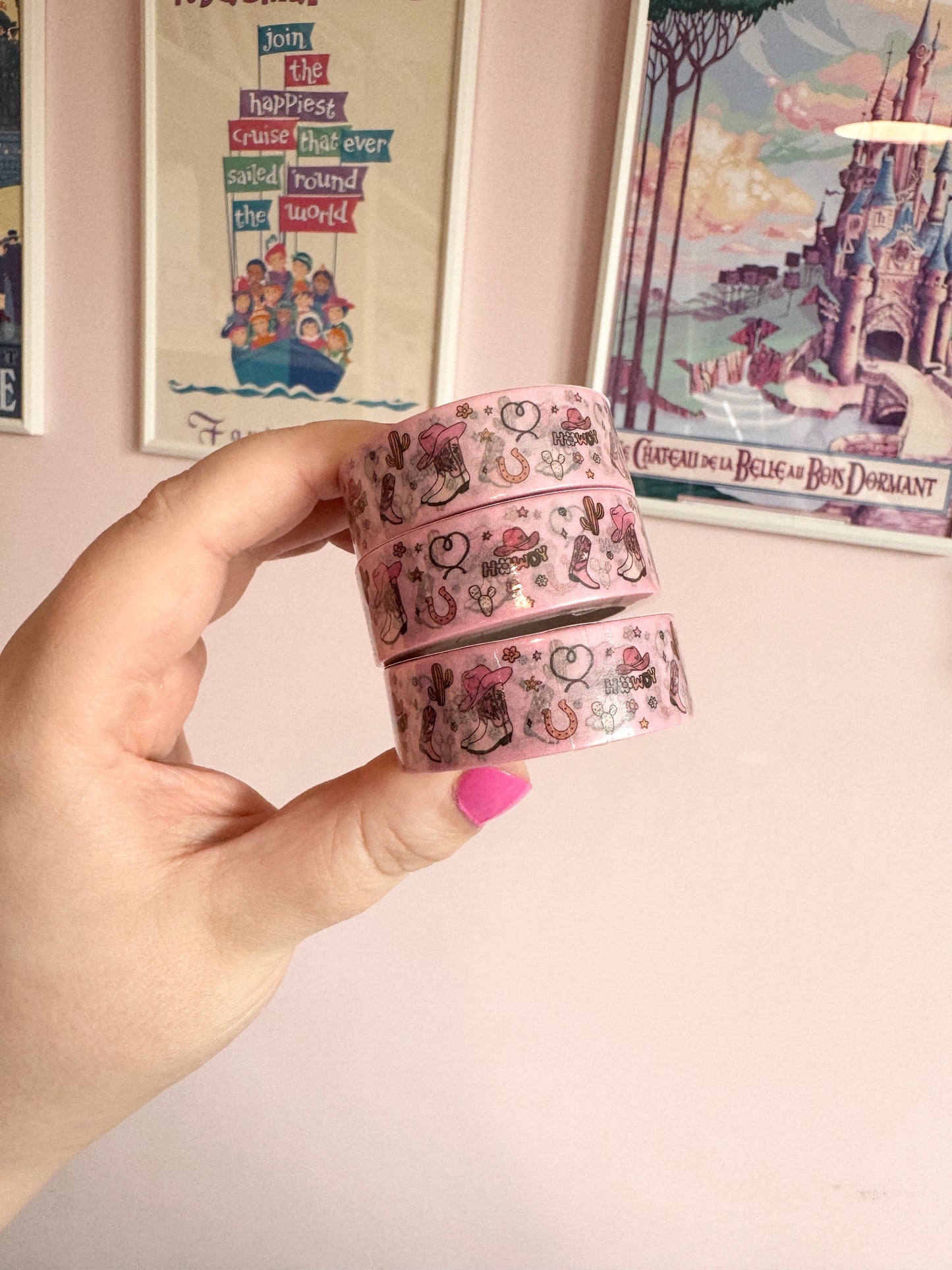 15mm Cowboy Romance Washi Tape