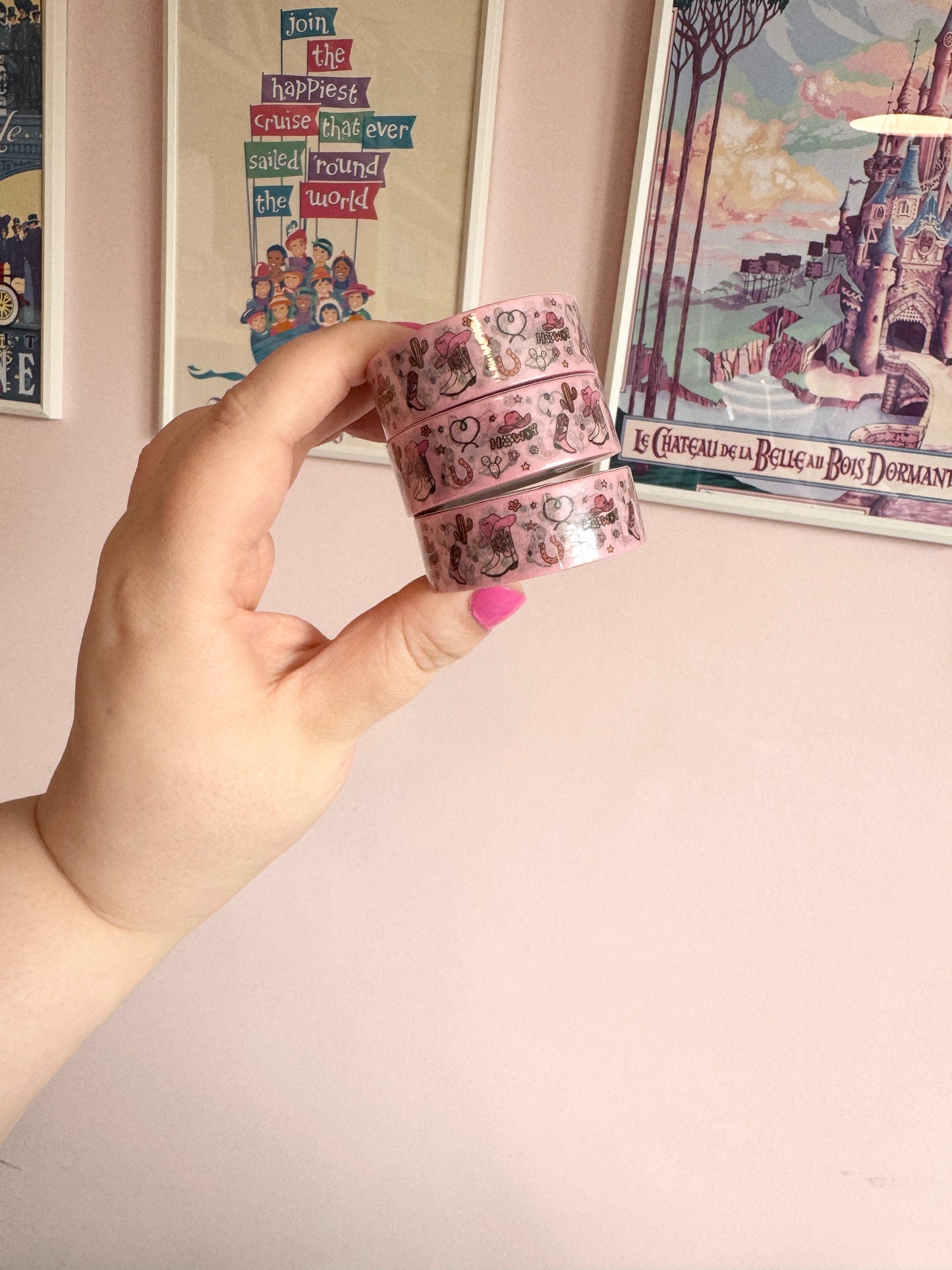 15mm Cowboy Romance Washi Tape