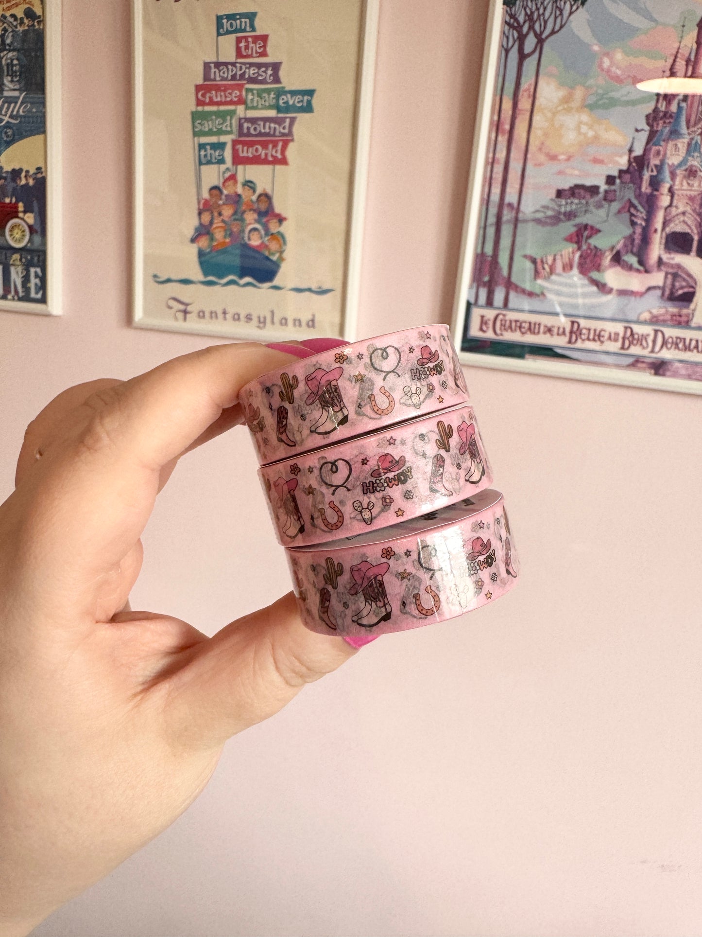15mm Cowboy Romance Washi Tape