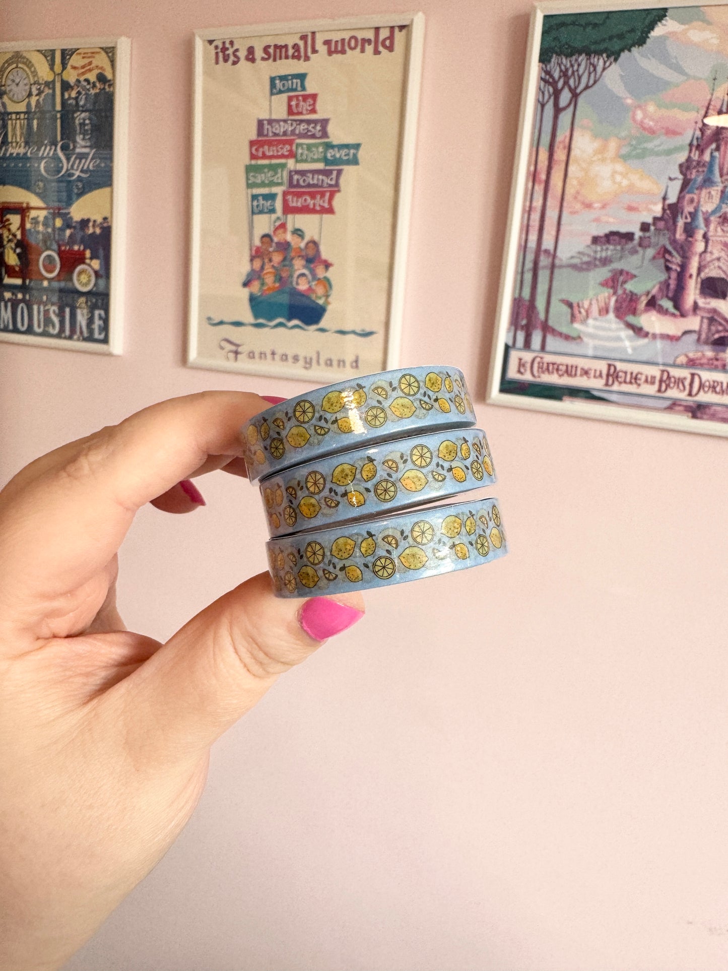 10mm Lemons Washi Tape