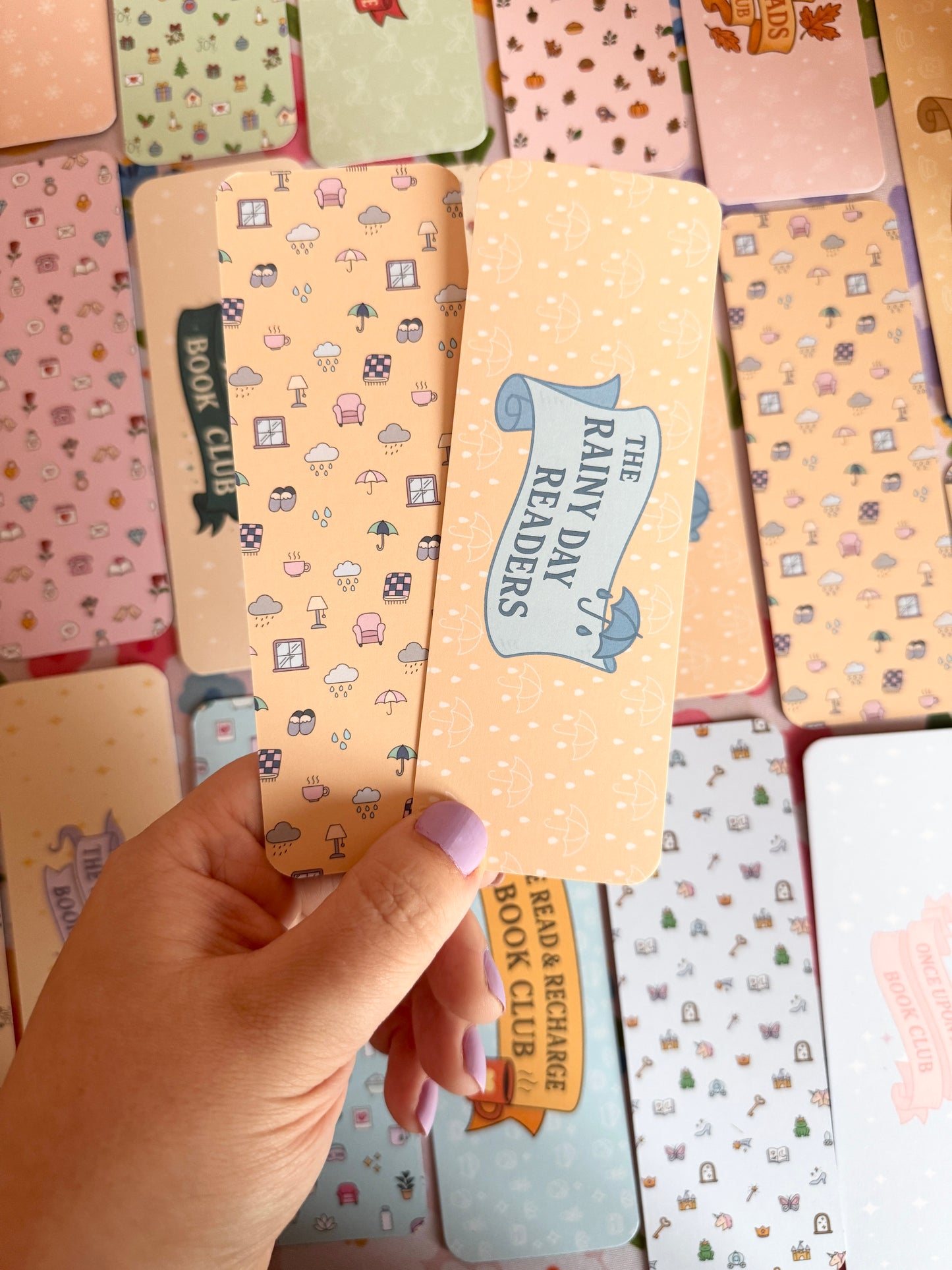 The Rainy Day Readers Book Club Bookmark