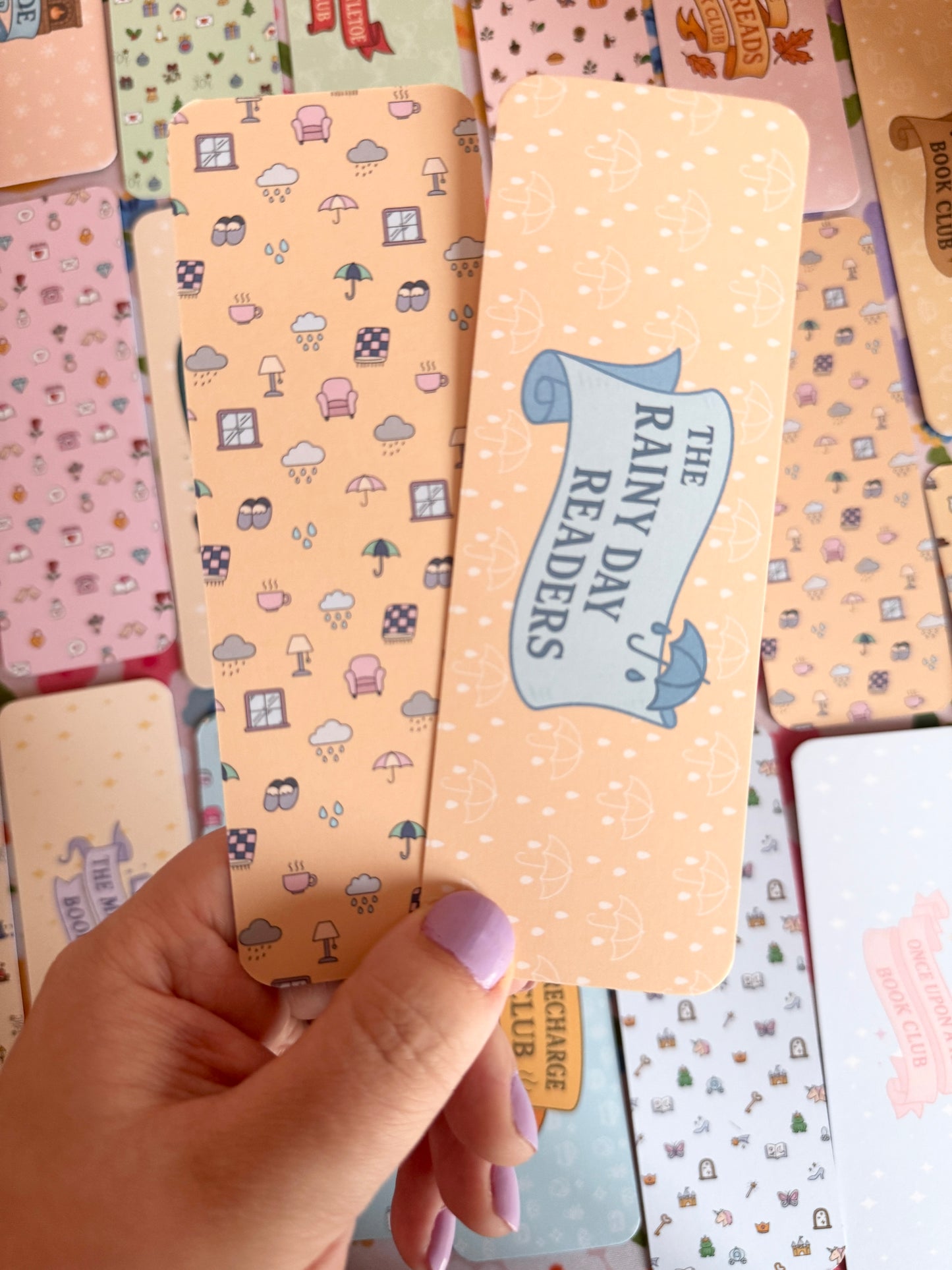The Rainy Day Readers Book Club Bookmark