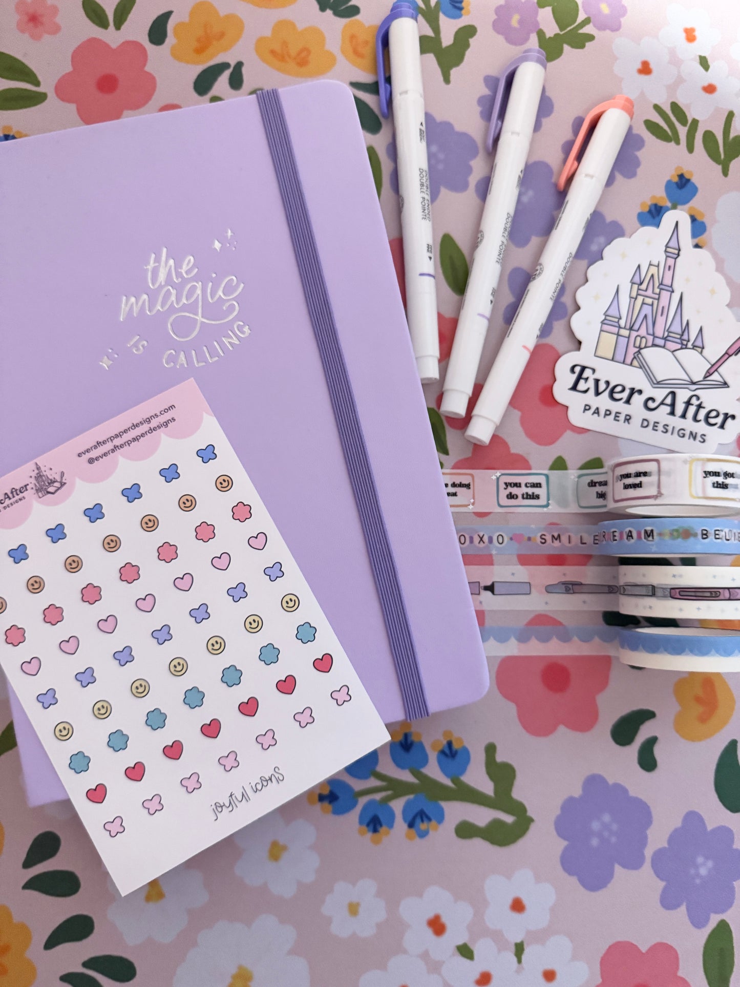 Joyful Icons Sticker Sheet