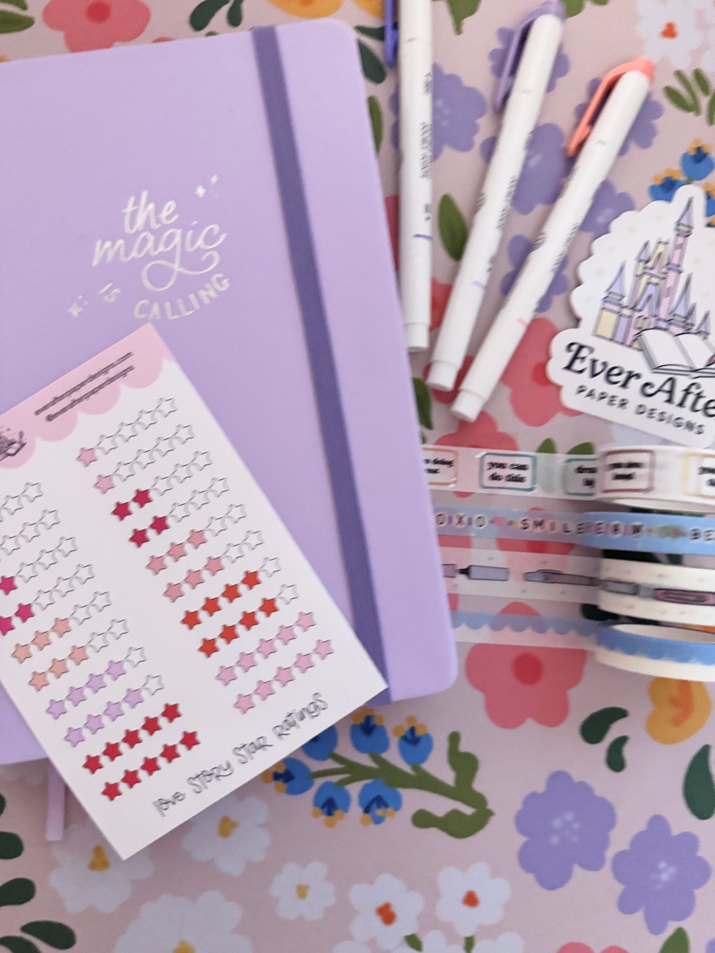 Love Story Star Ratings Sticker Sheet