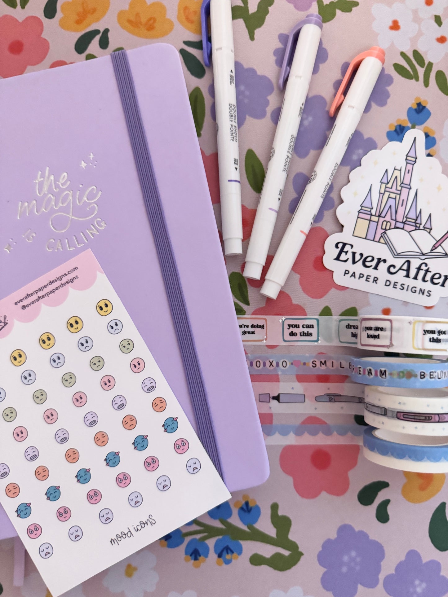Mood Icons Sticker Sheet