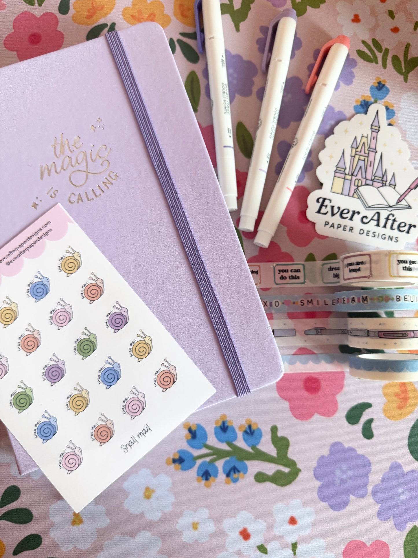 Snail Mail Sticker Sheet