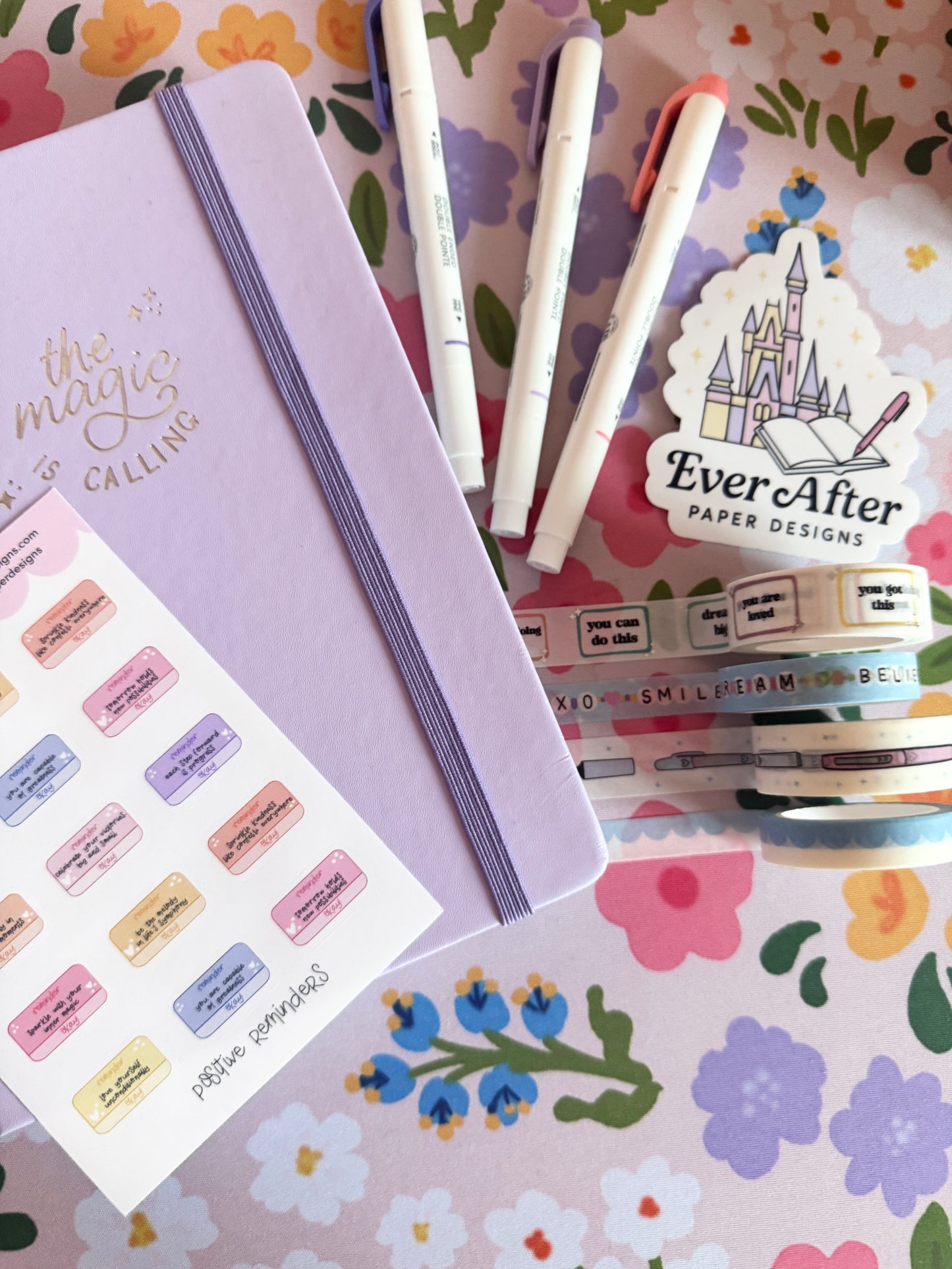 Positive Reminders Sticker Sheet