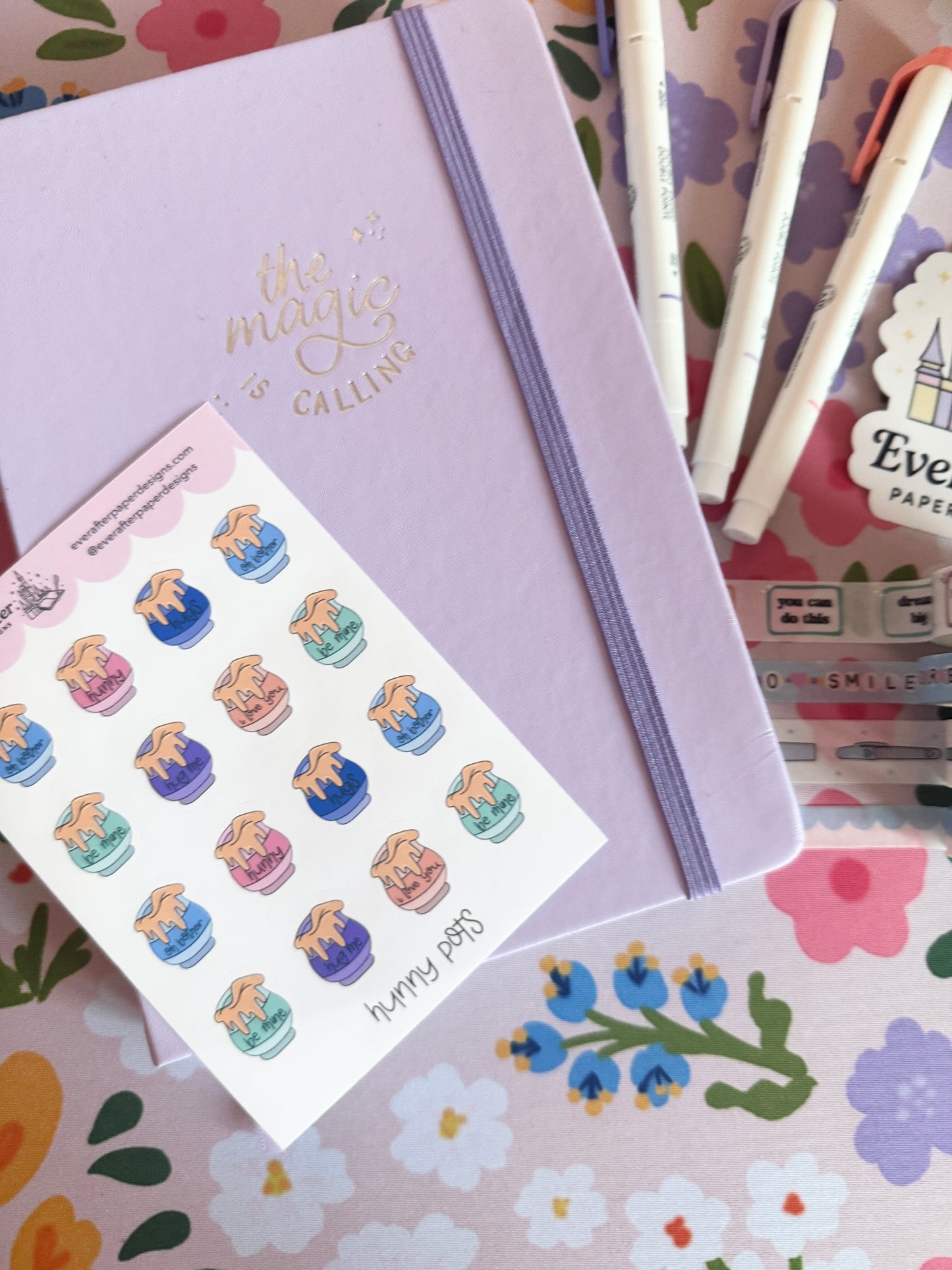 Hunny Pots Sticker Sheet