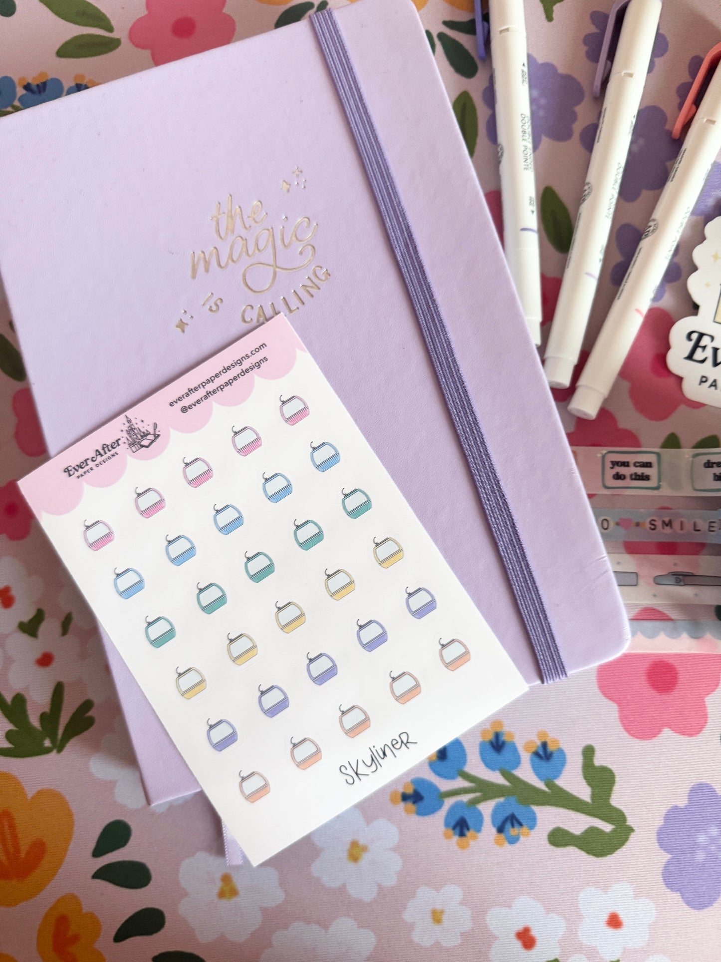 Skyliner Sticker Sheet