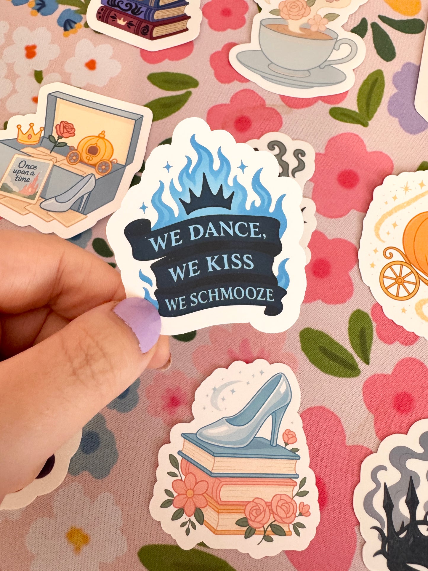 Villains We Dance Clear Sticker