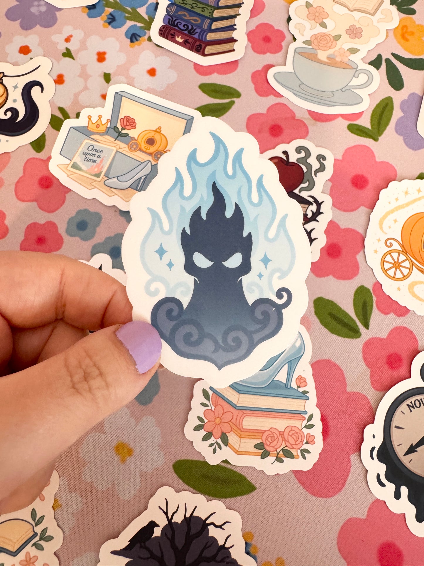 Villains of the Underworld Clear Sticker