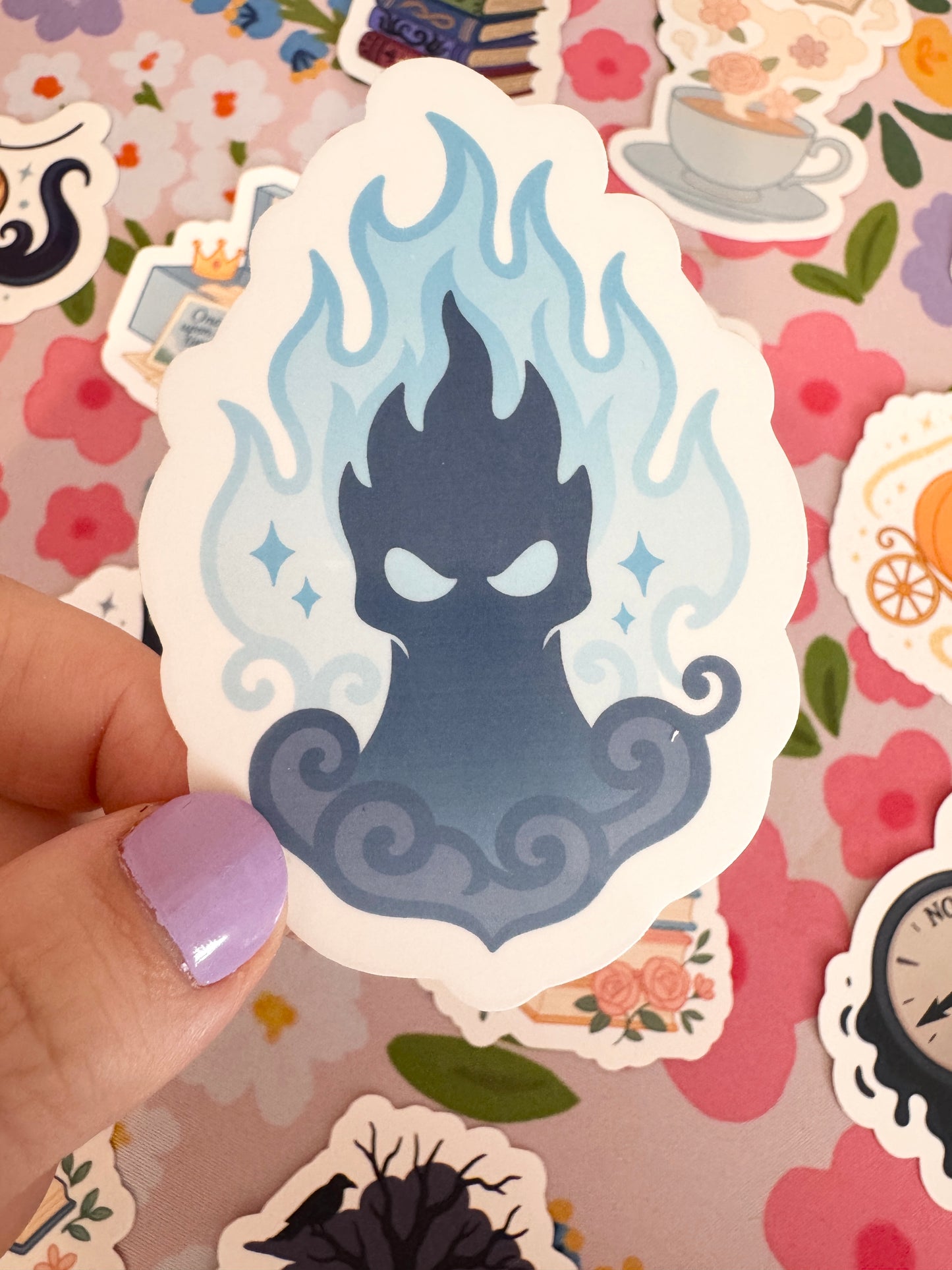 Villains of the Underworld Clear Sticker