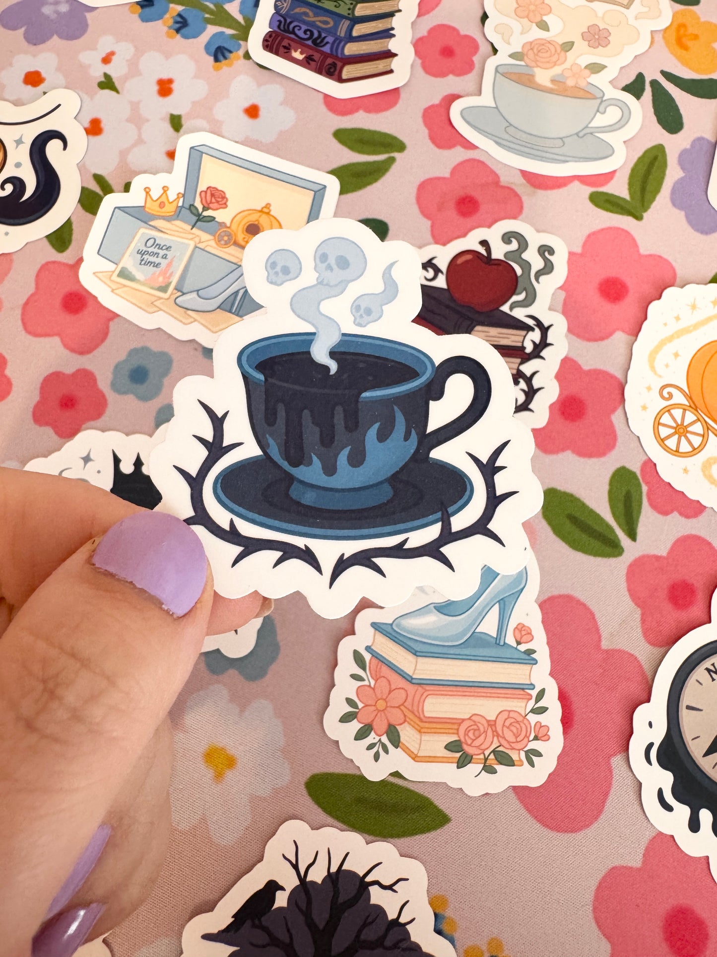 Villains Mug of Souls Clear Sticker