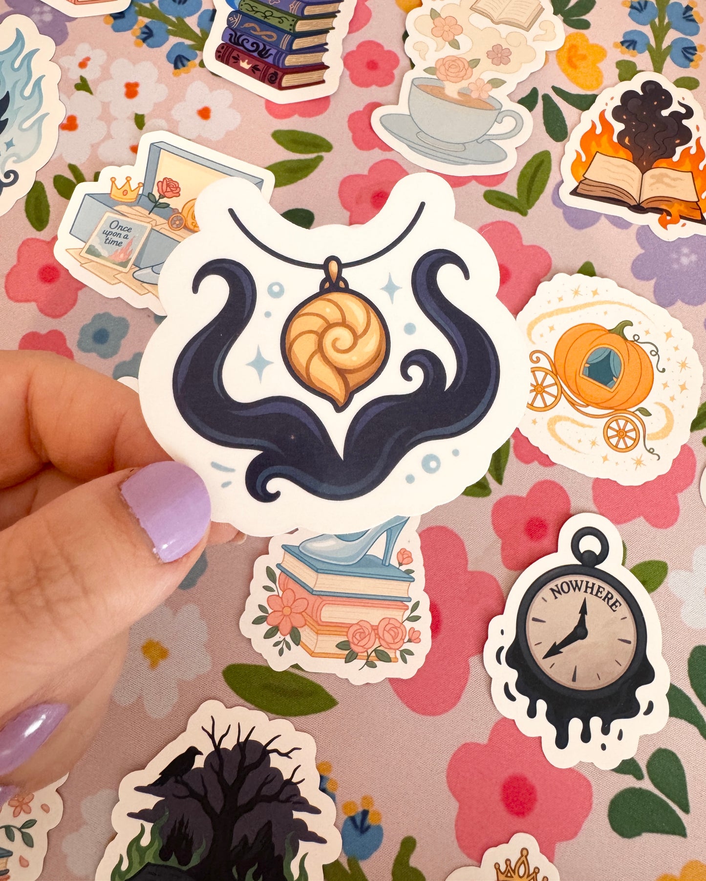 Villains Sea Witch Clear Sticker