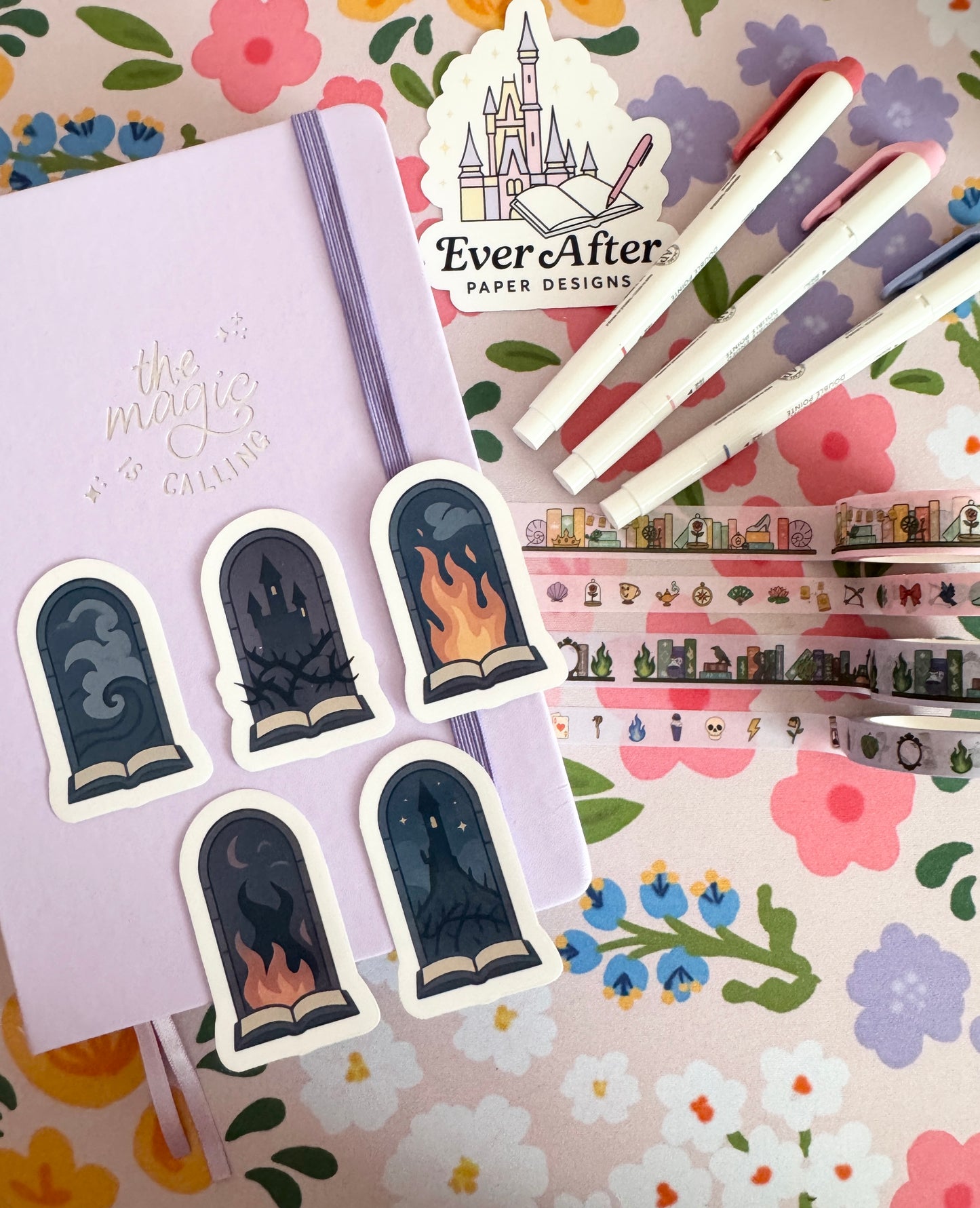 Villains Windows Clear Sticker Set