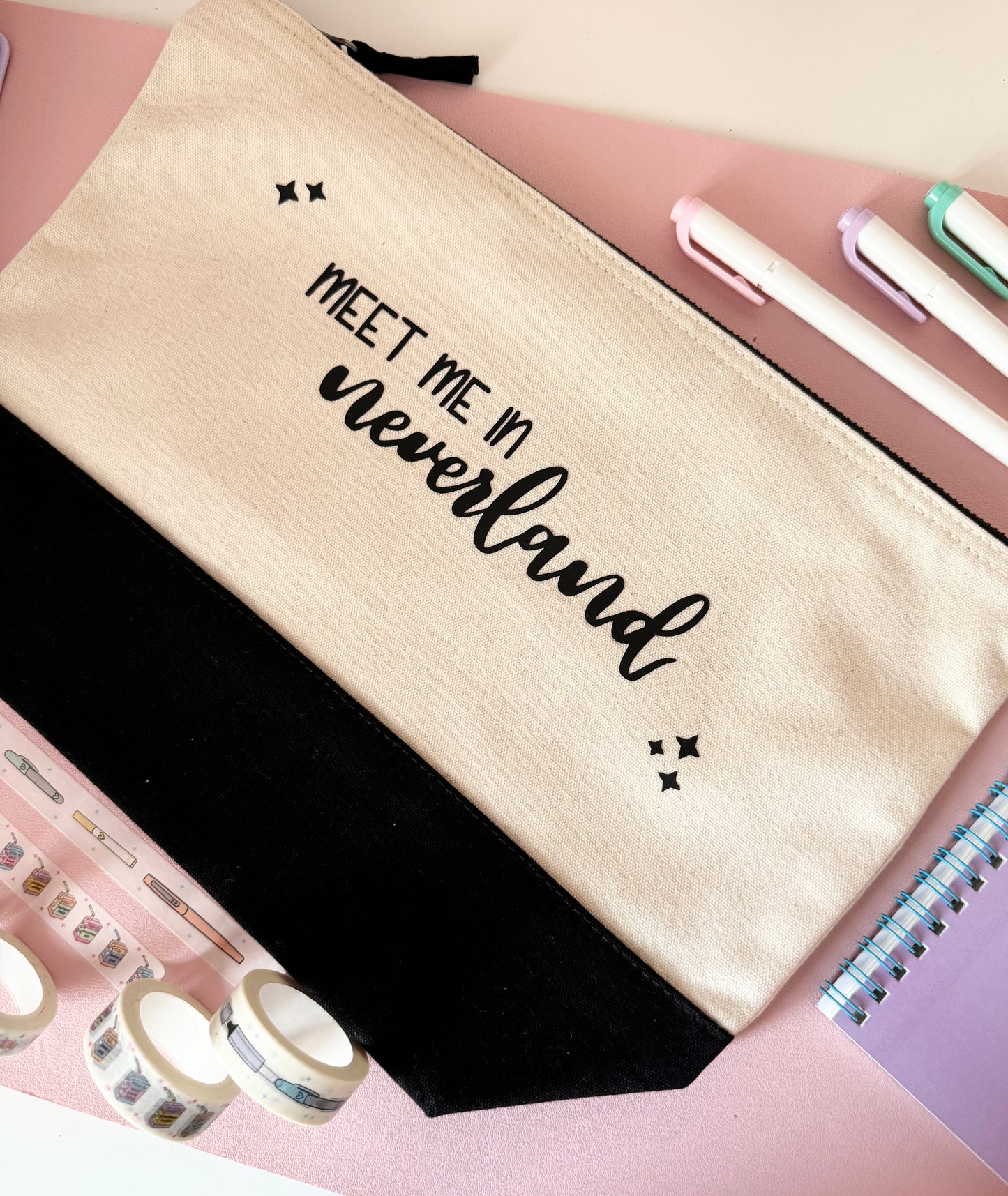 "Meet me in Neverland" Pouch