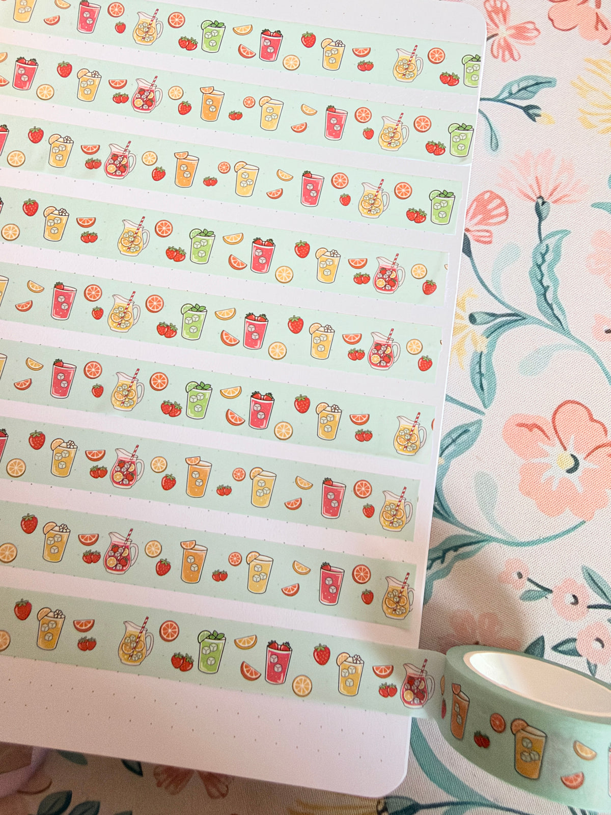 15mm Spring Lemonade Washi Tape