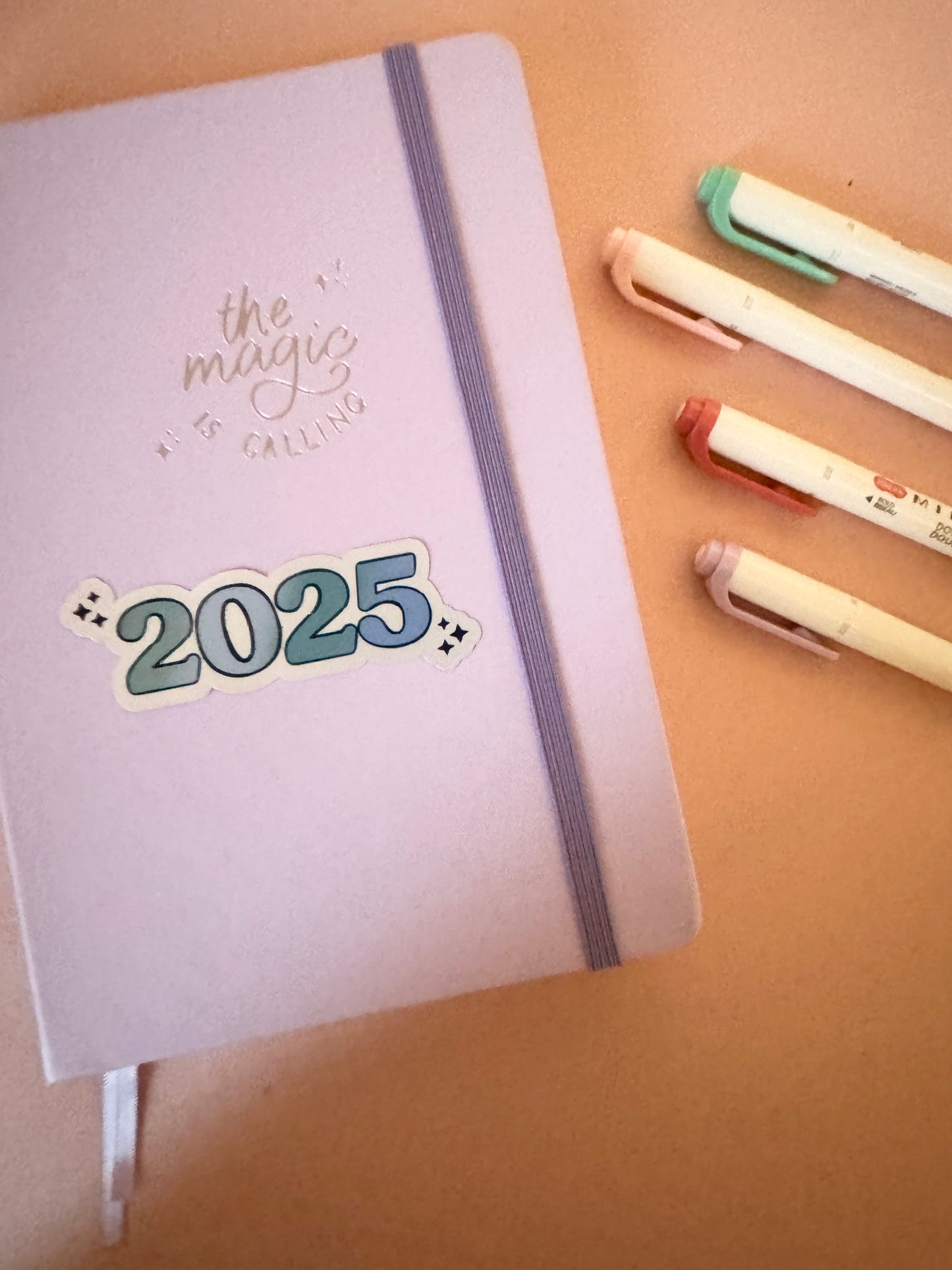 2025 Mint Haze Holographic Sticker
