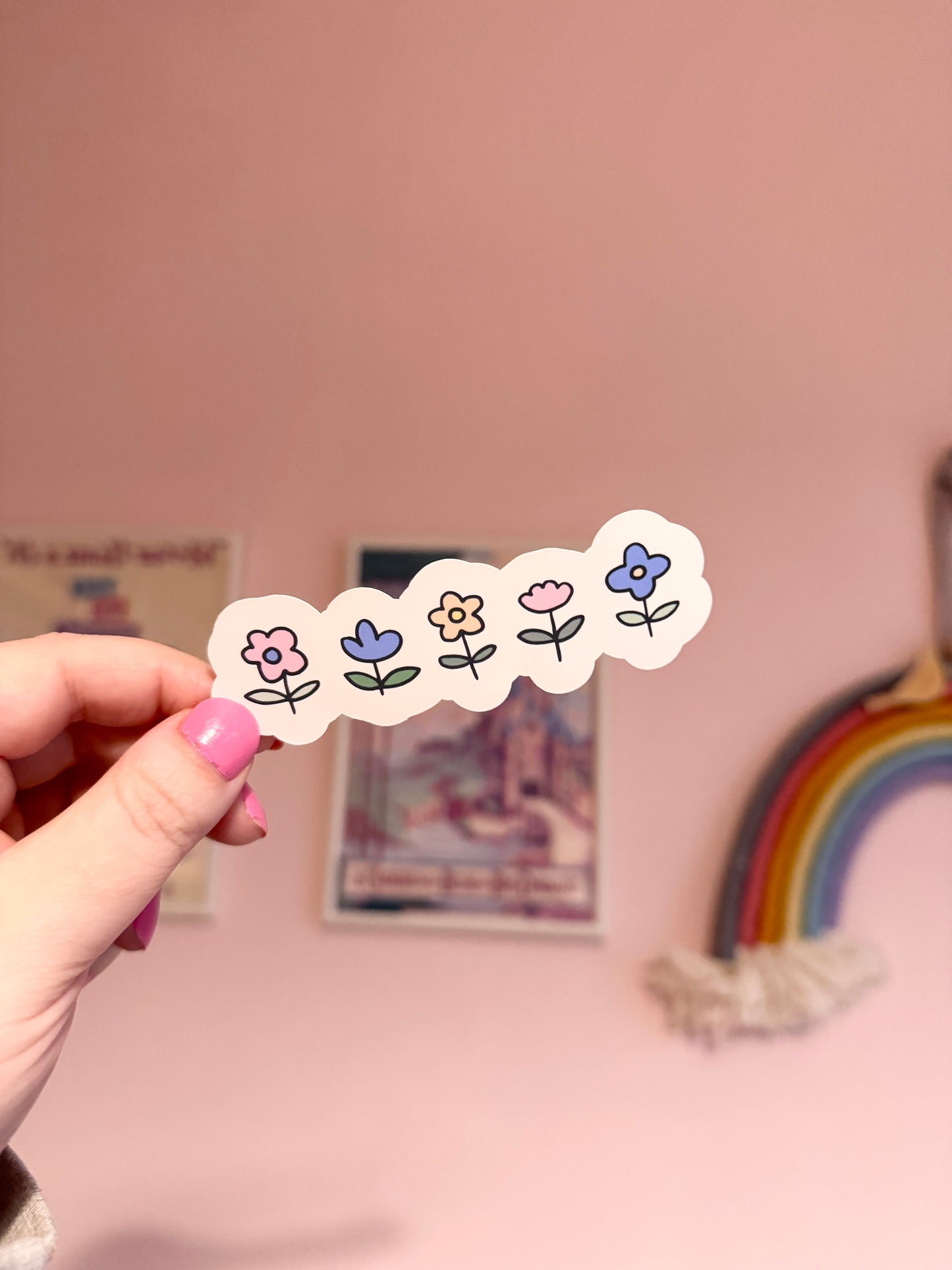 Flowers Vinyl Sticker