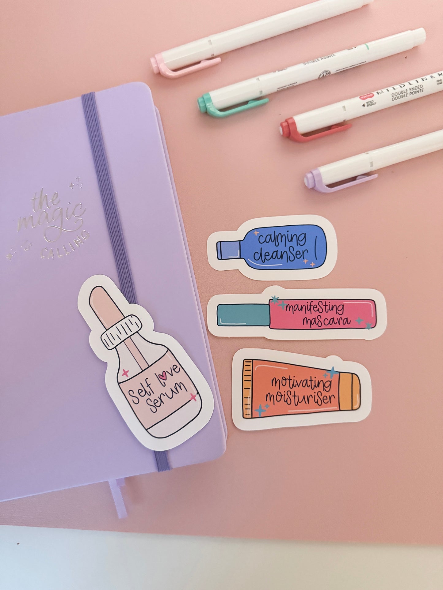 Self Love Makeup Vinyl Sticker Pack