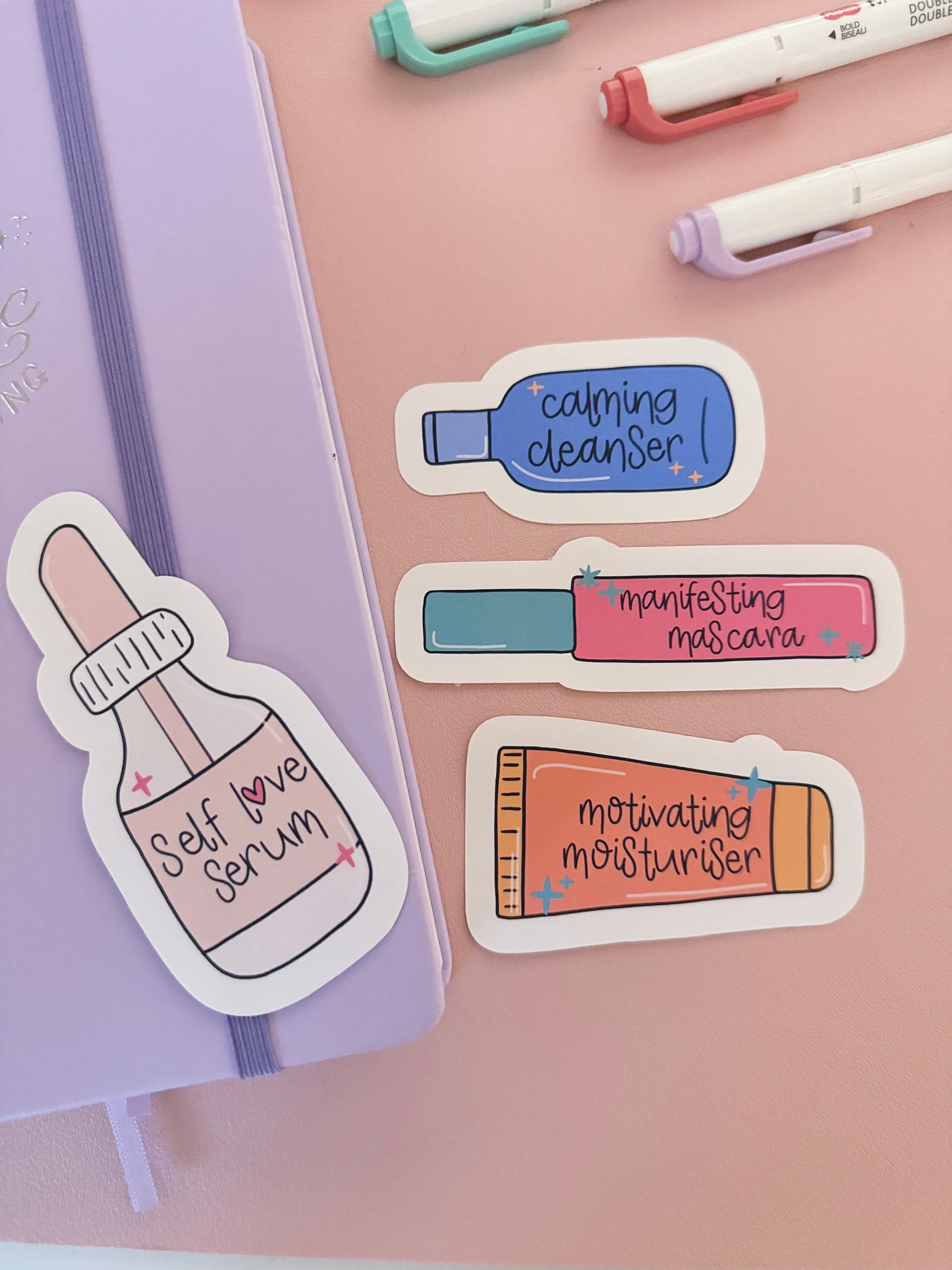 Self Love Makeup Vinyl Sticker Pack