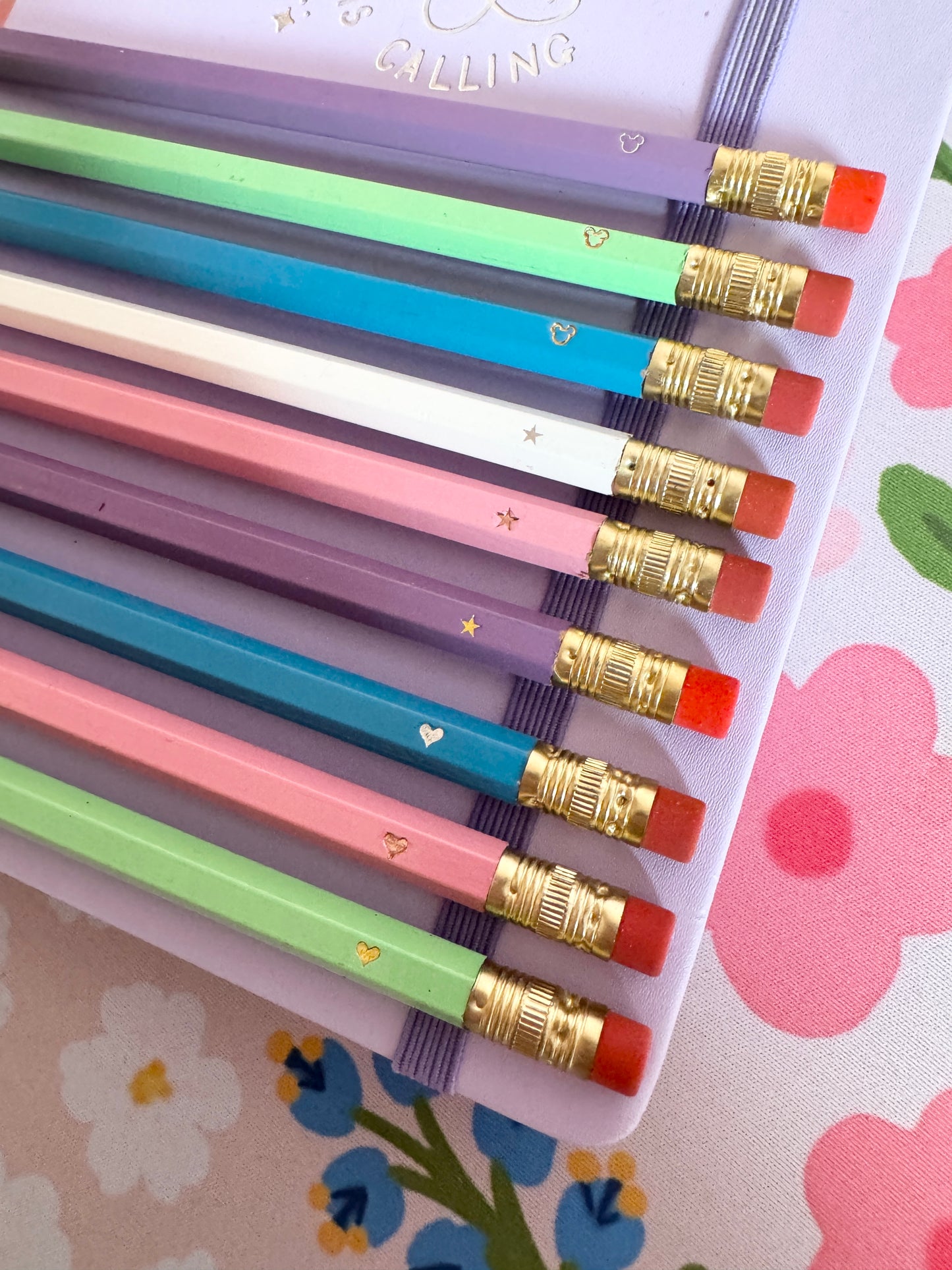 Personalised Single Icon Pencils - Choose Your Icon - Choose Your Colour