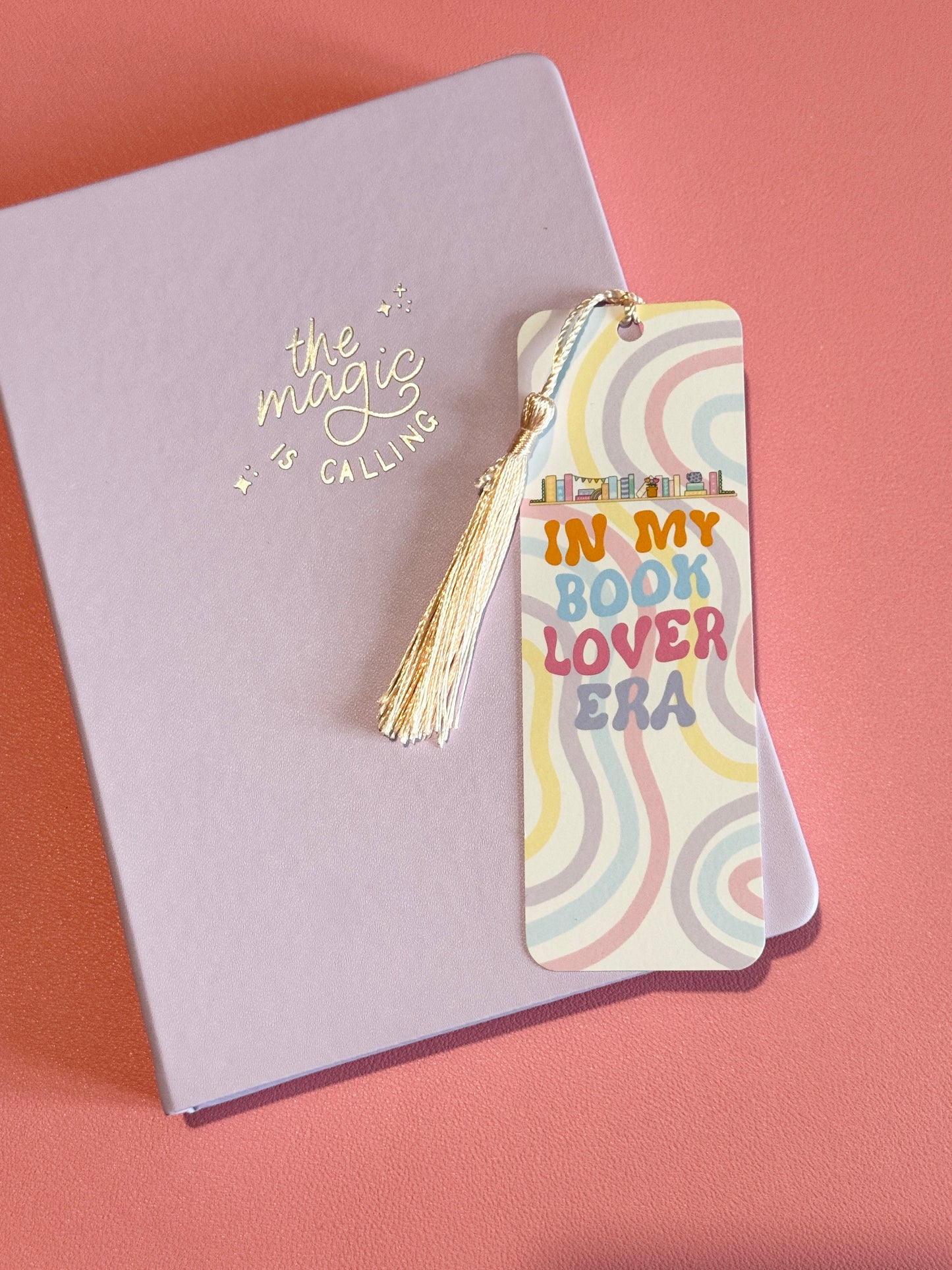"Book Lover Era" Reading Tracker Bookmark