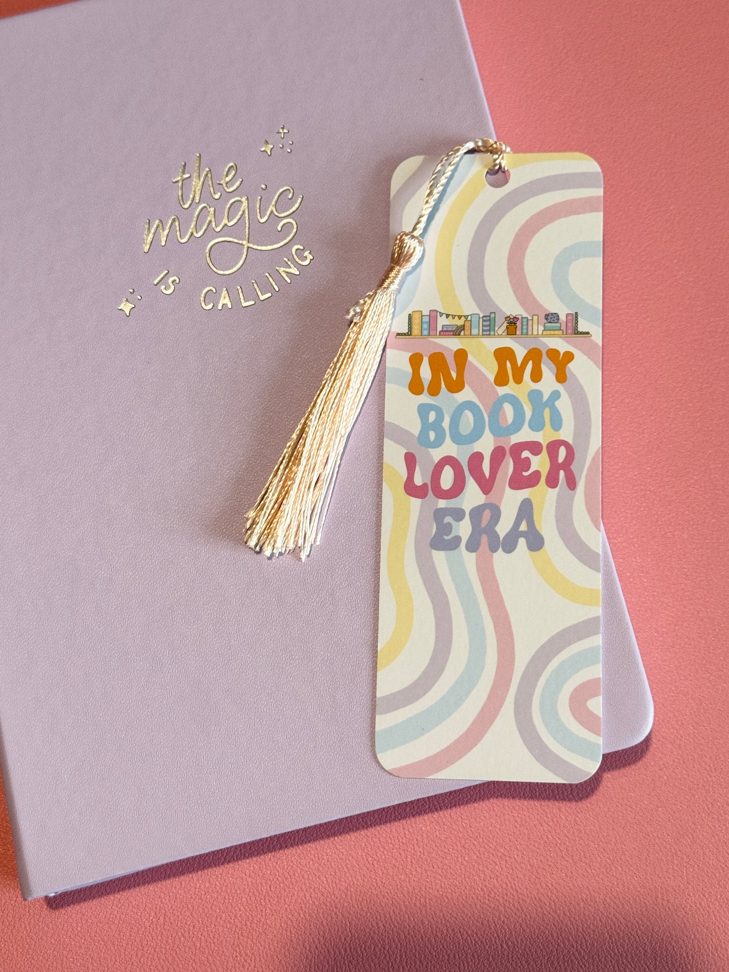 "Book Lover Era" Reading Tracker Bookmark