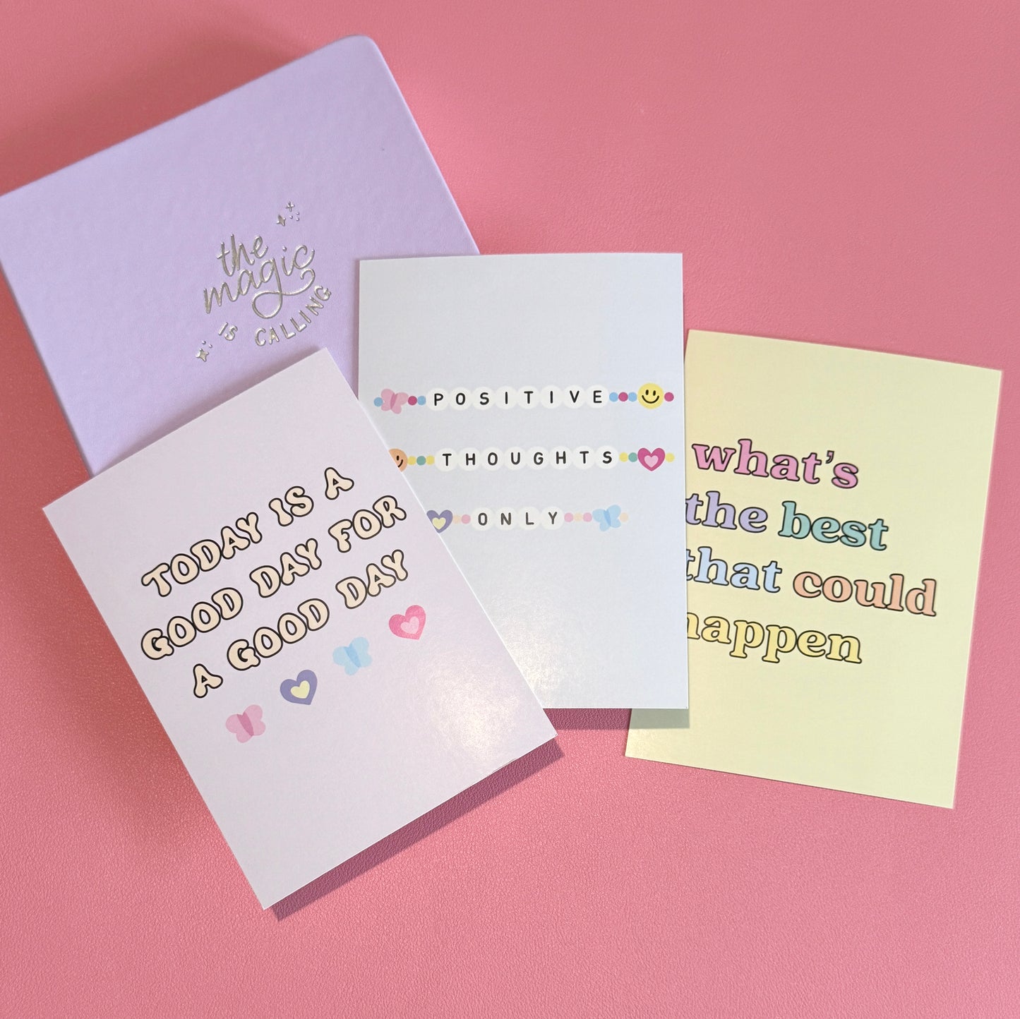 Trio of Motivational Postcards