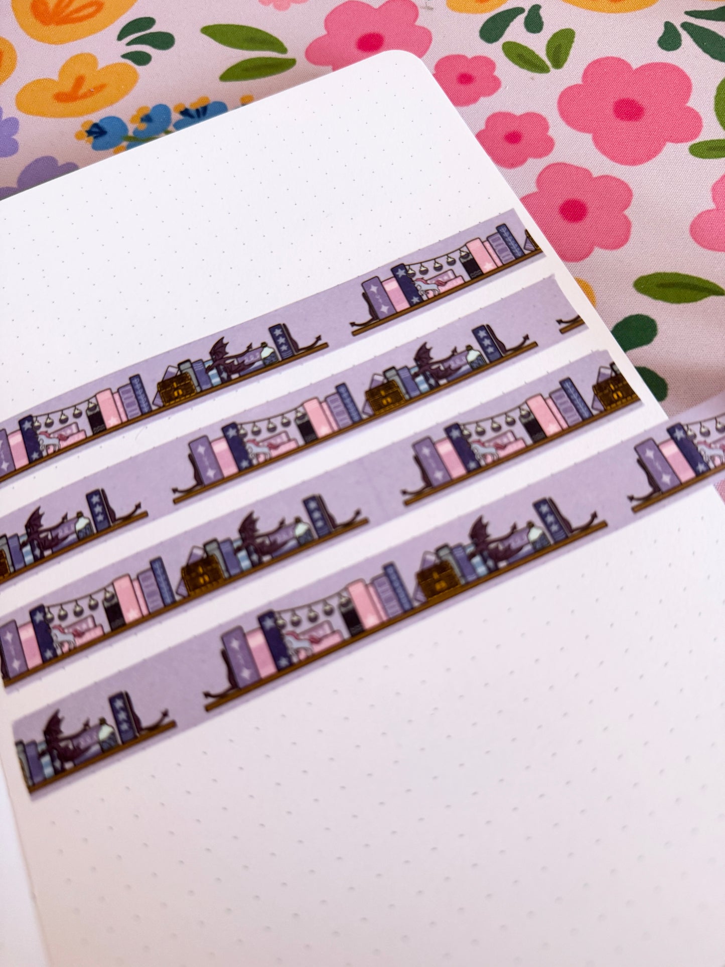 15mm Fantasy 2.0 Bookshelf Washi Tape