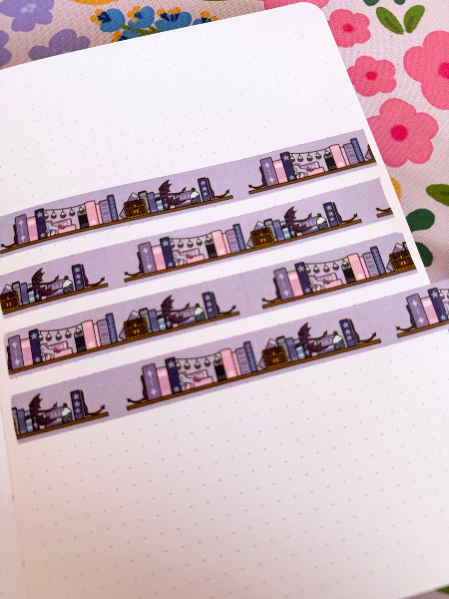 15mm Fantasy 2.0 Bookshelf Washi Tape
