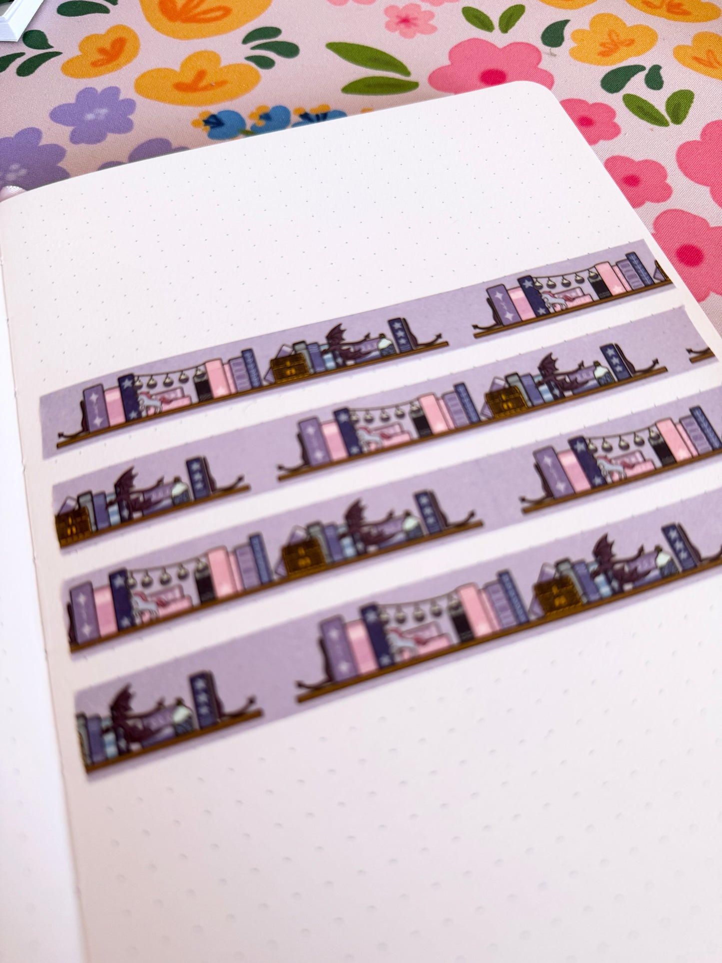 15mm Fantasy 2.0 Bookshelf Washi Tape