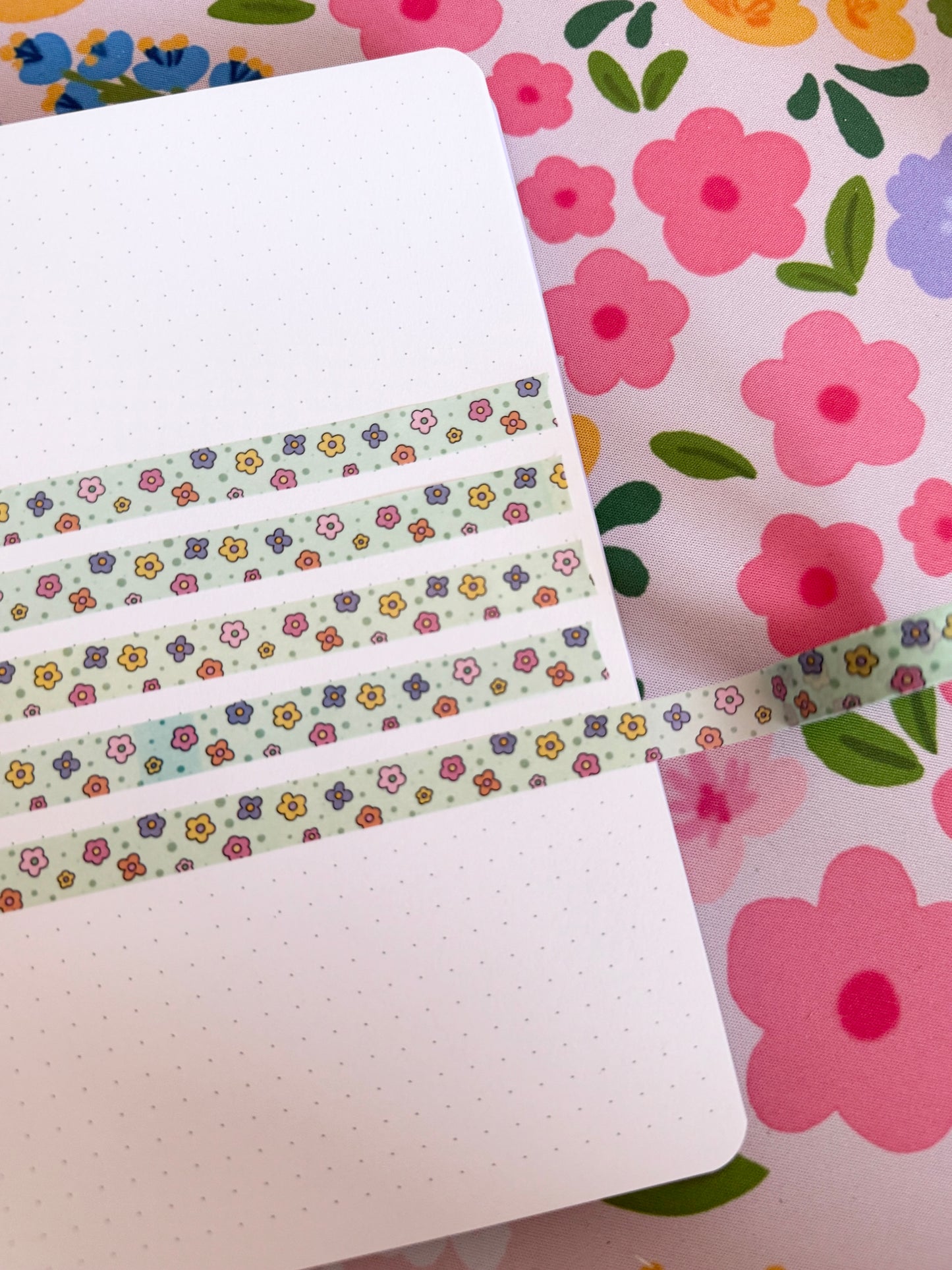 10mm Spring Daisies Washi Tape