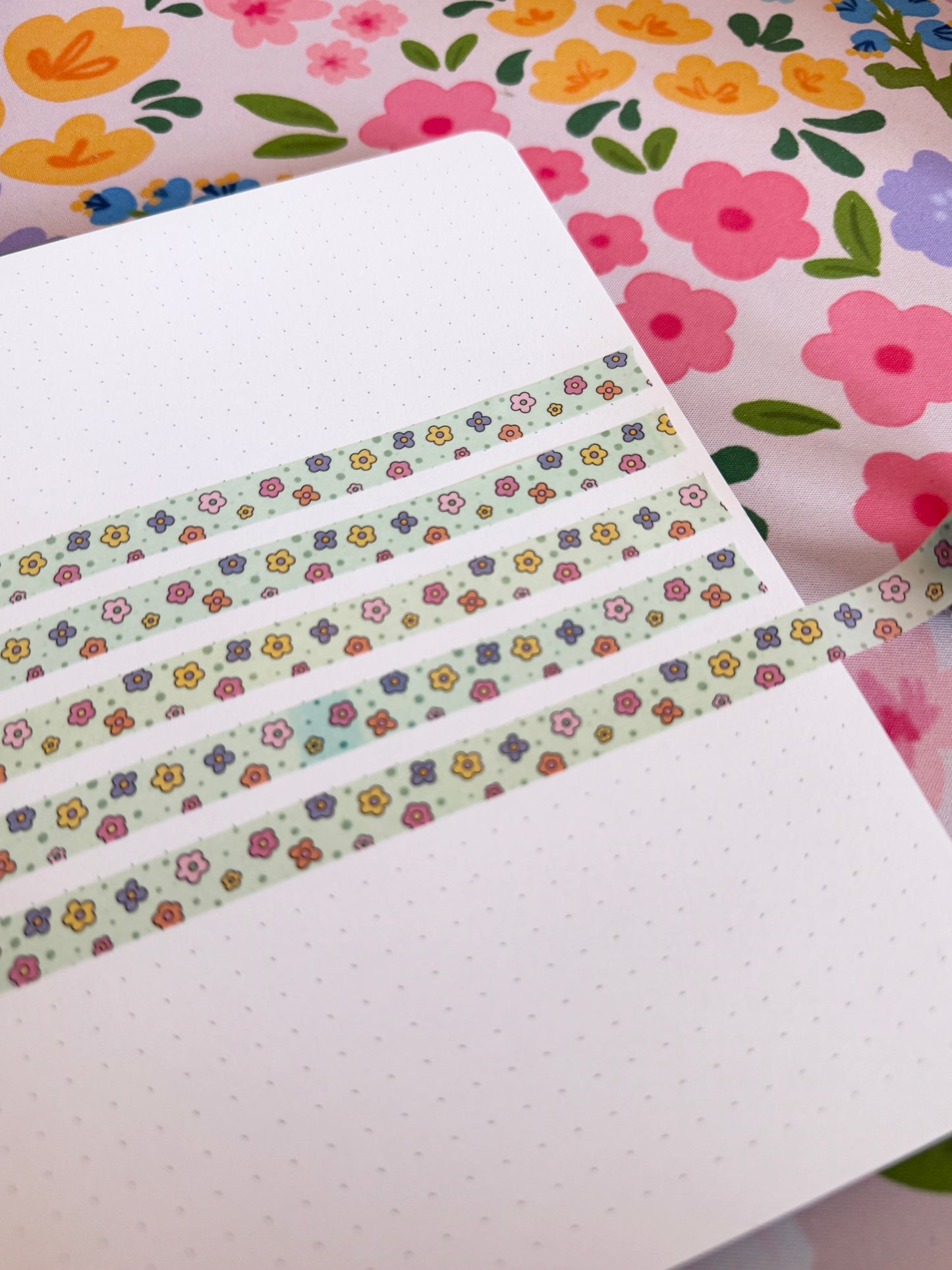 10mm Spring Daisies Washi Tape
